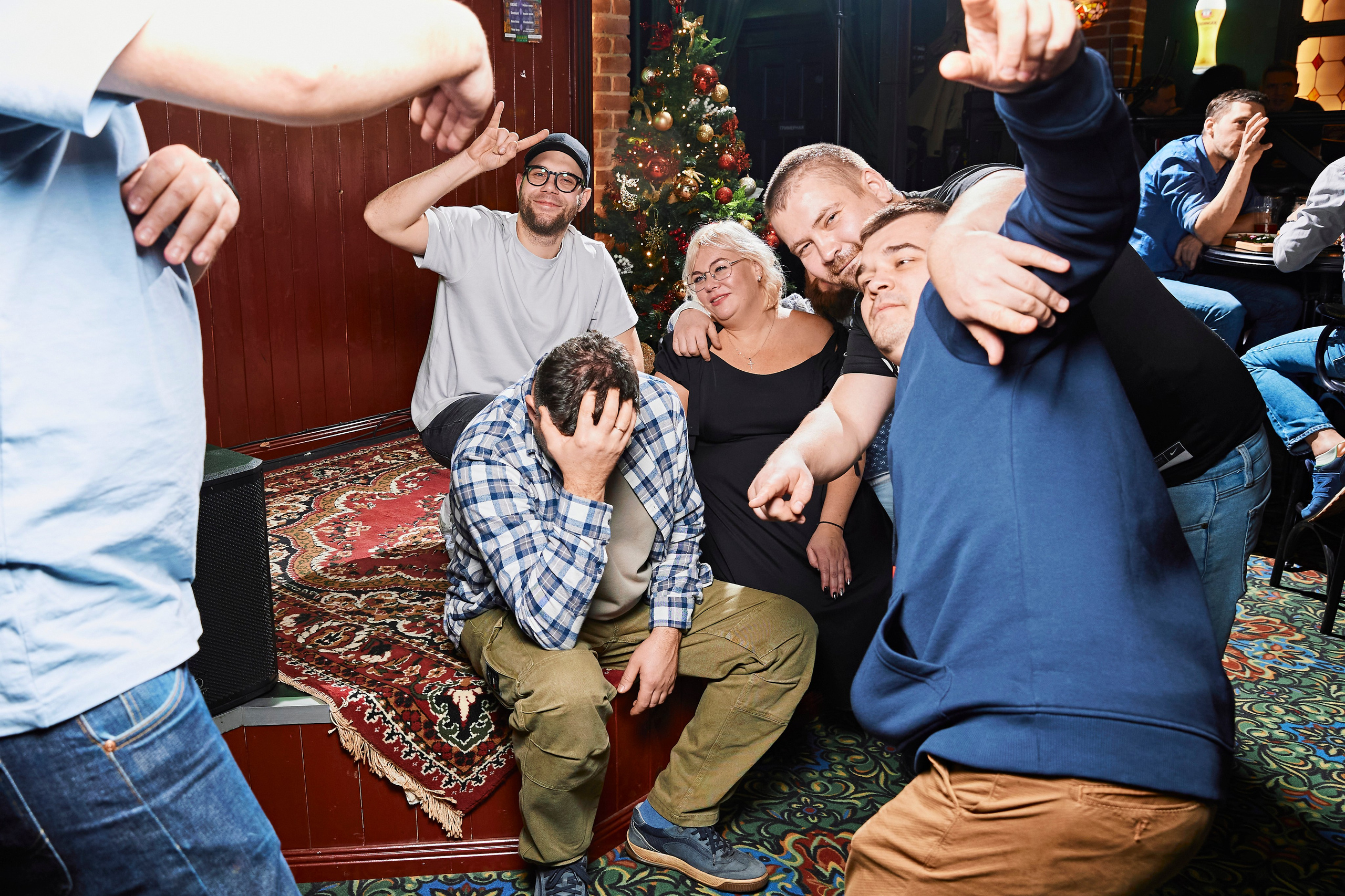 Новогодние выходные в Harat’s pub. Фотограф Александра Иванова