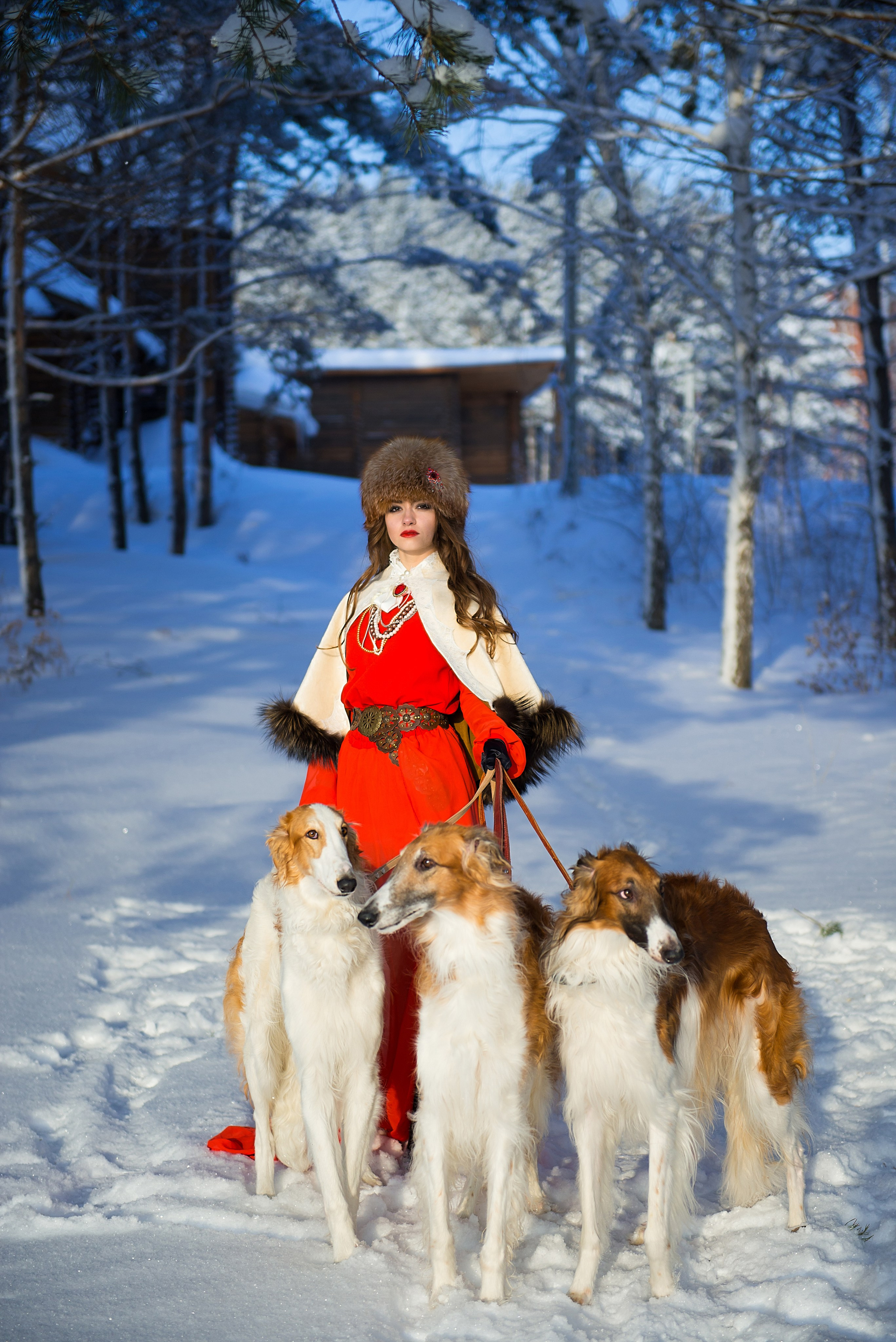 Ира. Сибирская красавица. Фотограф Екатерина Олешко