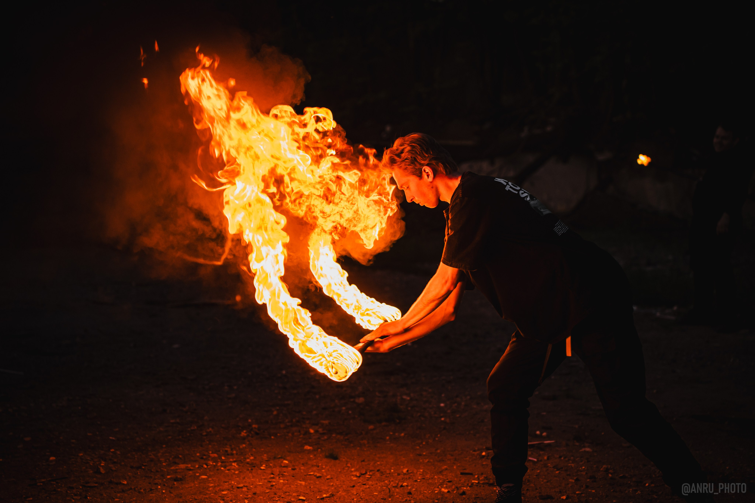 Огненная тренировка. Репортажный фотограф Анастасия Рубцова