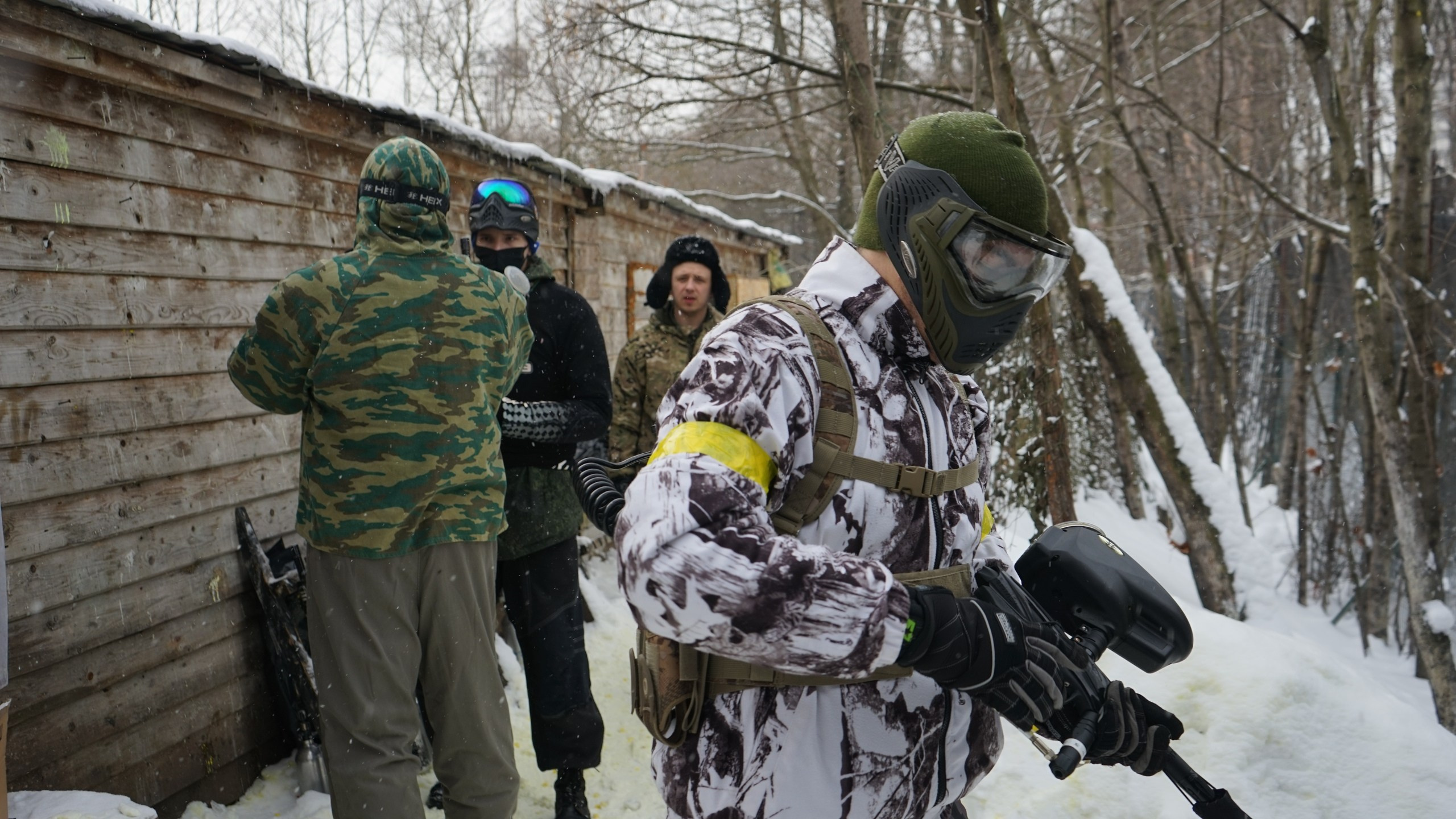 Пейнтбол + шашлыки | 21.02.2021. Галерея Фантим
