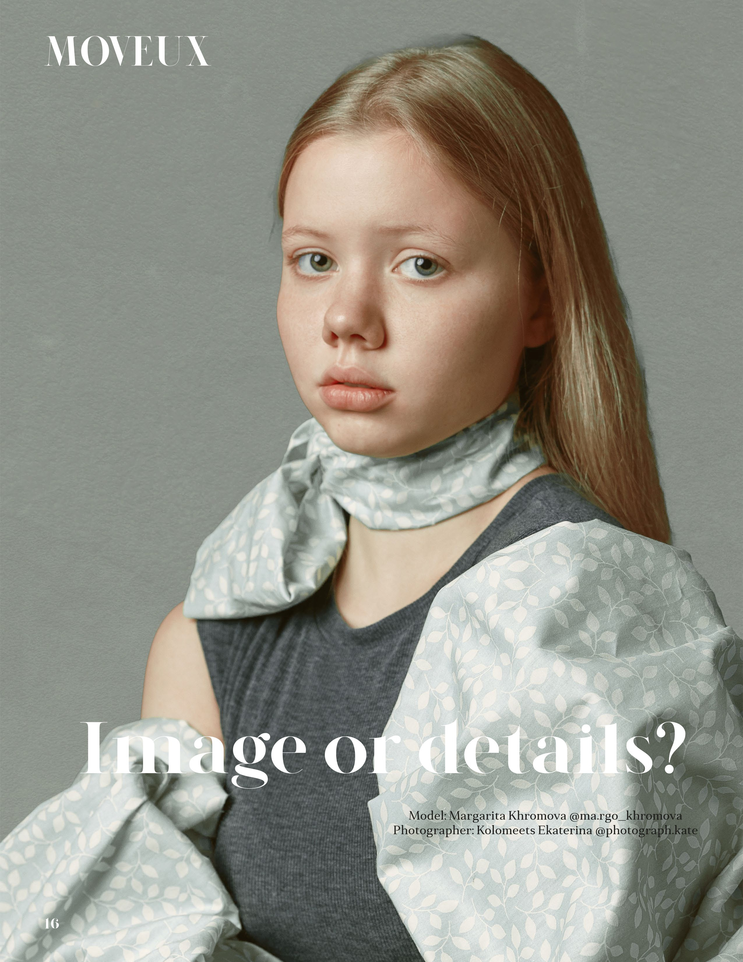 Публикации. Актерское и модельное портфолио. Фотограф в Москве Екатерина Коломеец