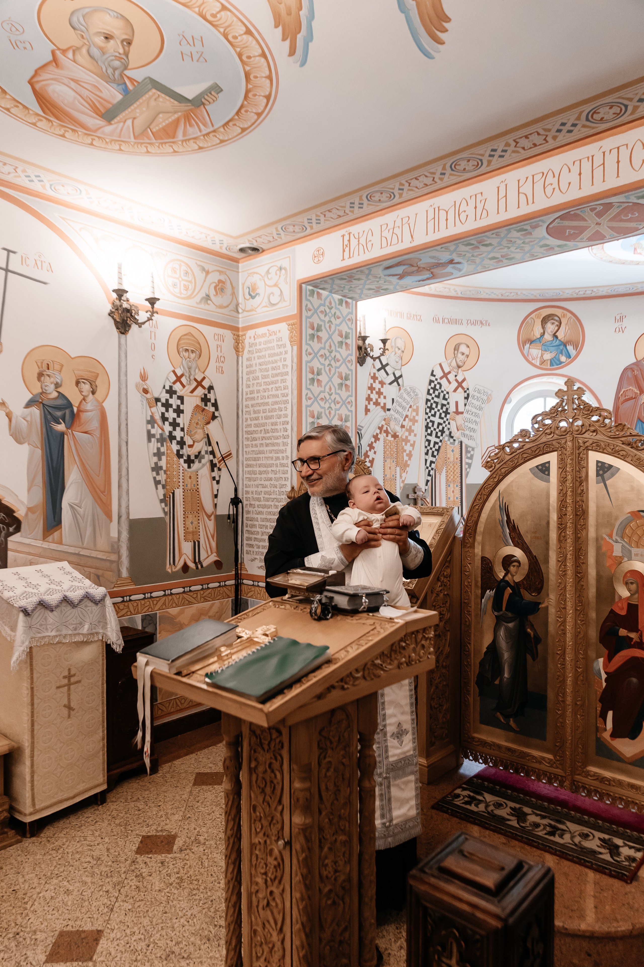 Крещение Максима. Семейный фотограф Минск Усова Ольга