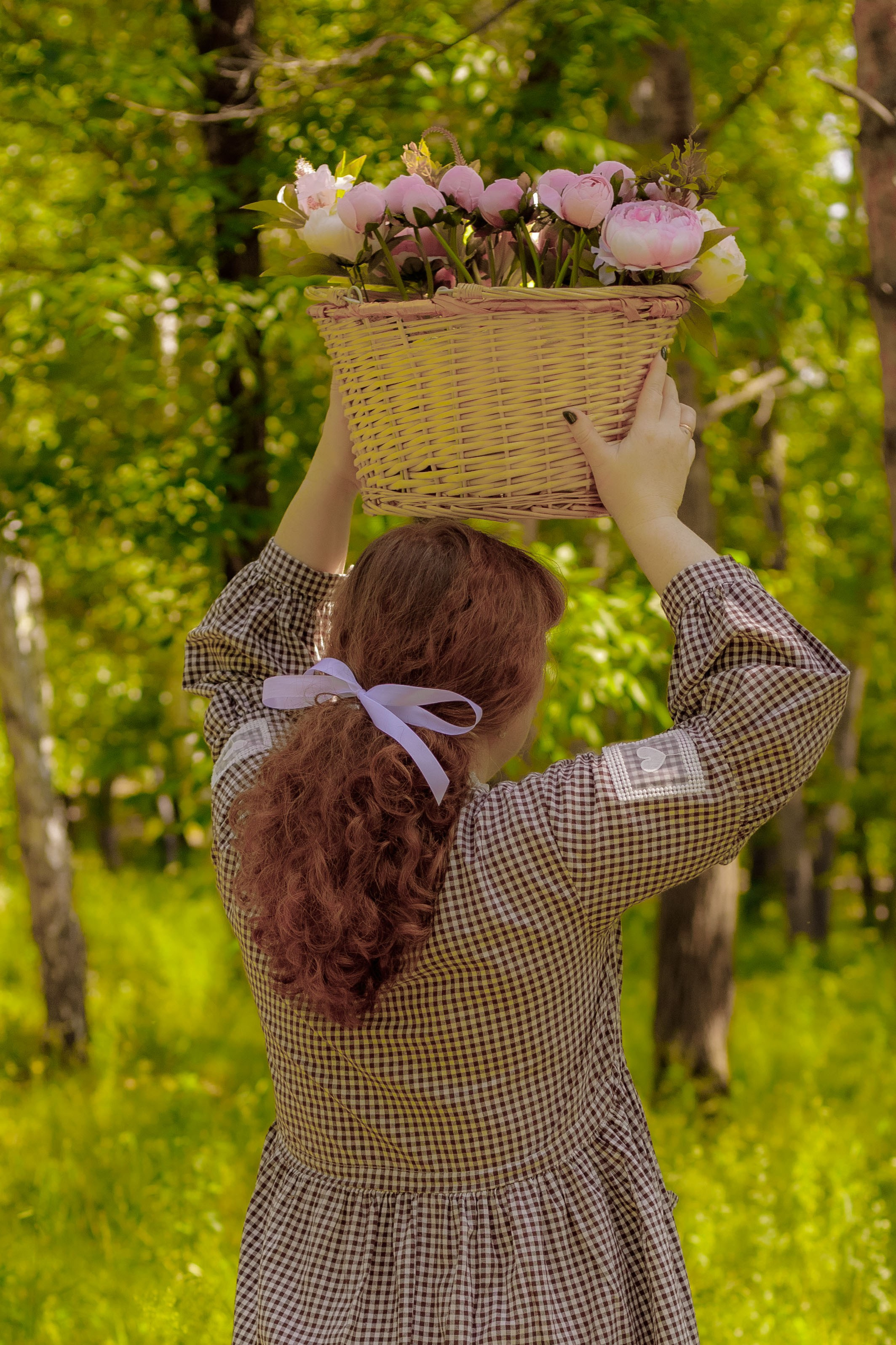Дама с ретро-велосипедом. Фотограф Екатерина Козловская