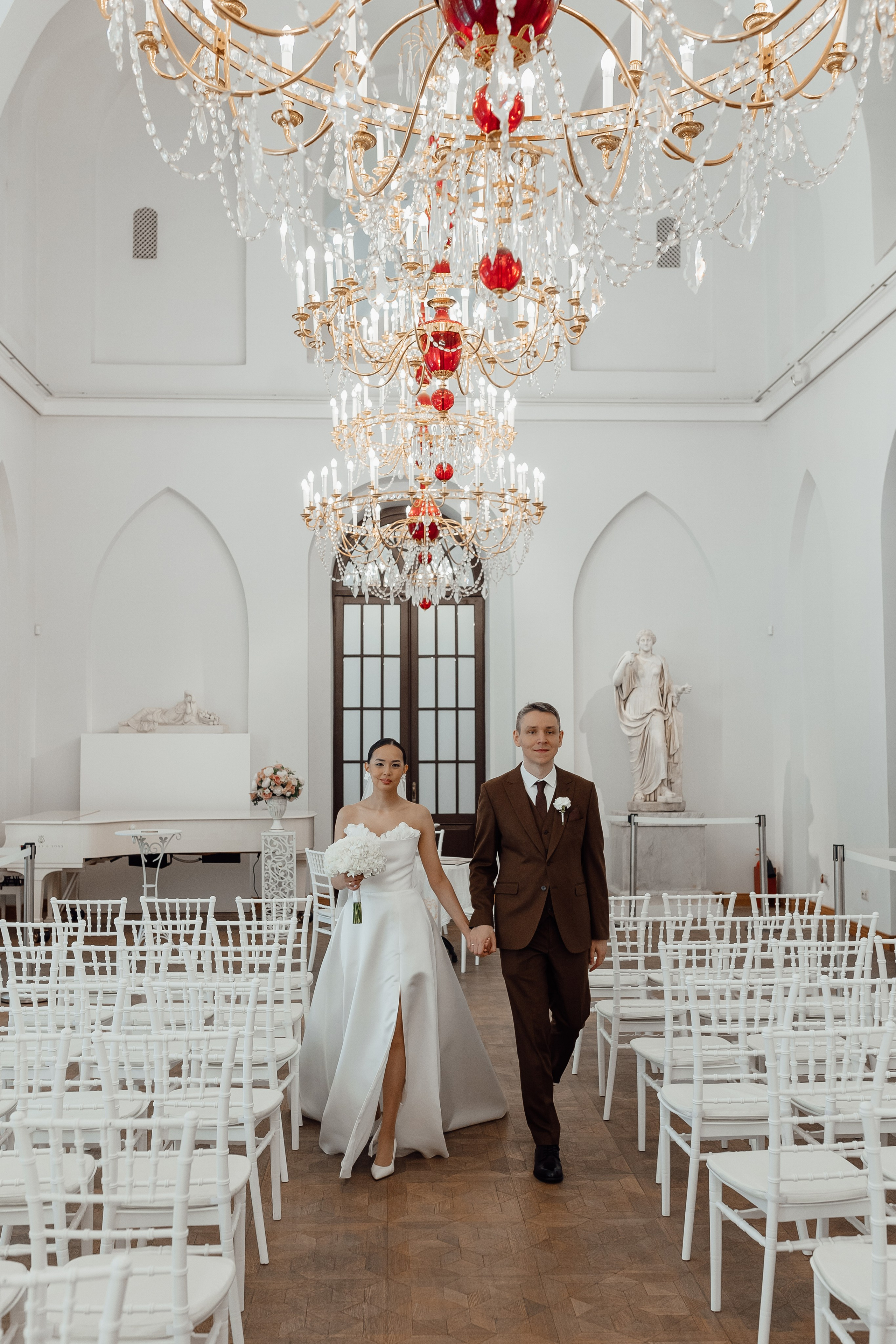 Регистрация брака в Оперном доме Царицыно. Свадебный фотограф в Москве Дарья Олендарёва
