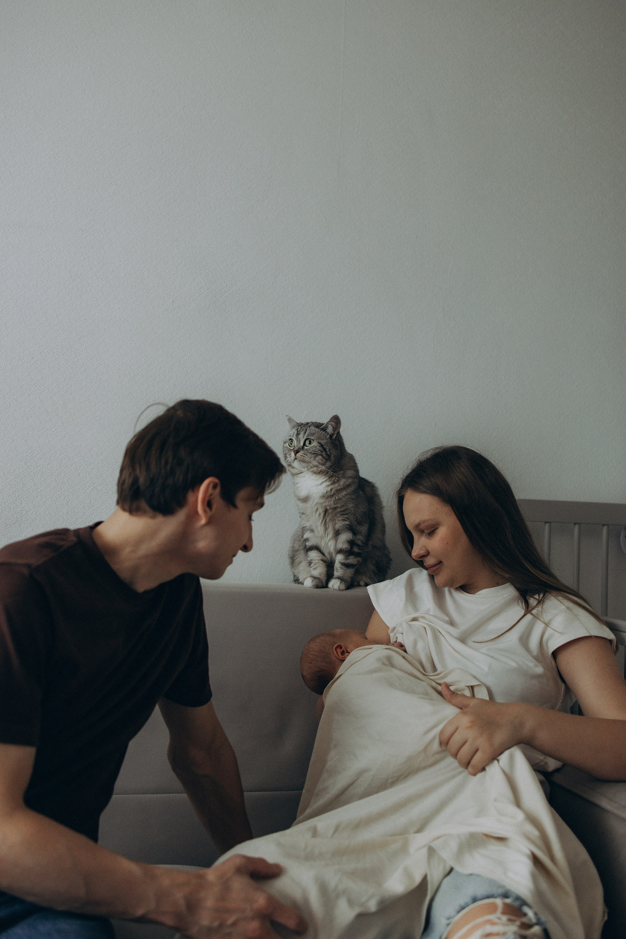 Даниил 1 месяц. Фотограф lifestylе в Москве Пшеничная Анастасия