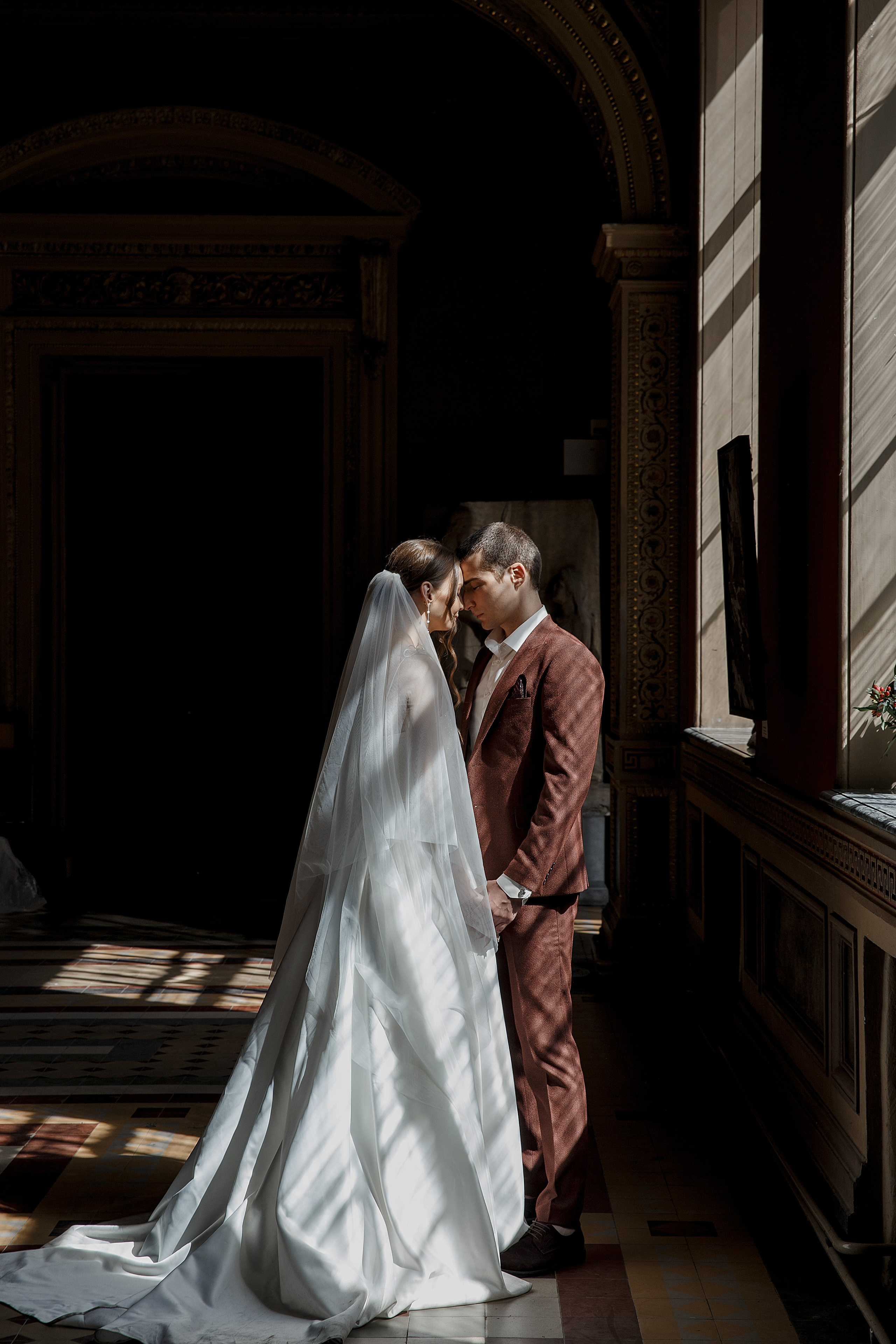 Свадебная в академии Штиглица. Свадебный фотограф Санкт-Петербург  Москва