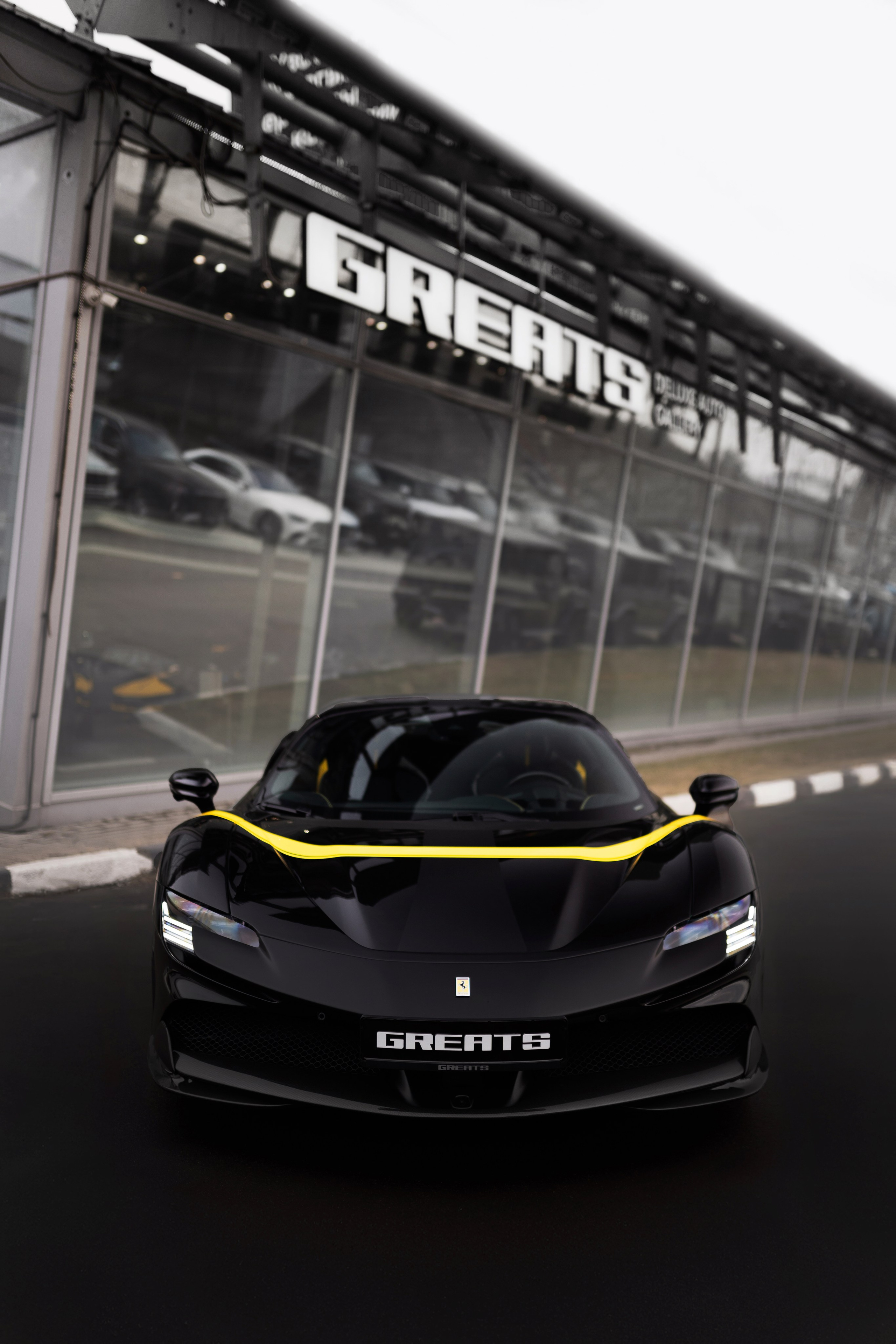 Ferrari SF90. Автомобильный фотограф Светлана Усова