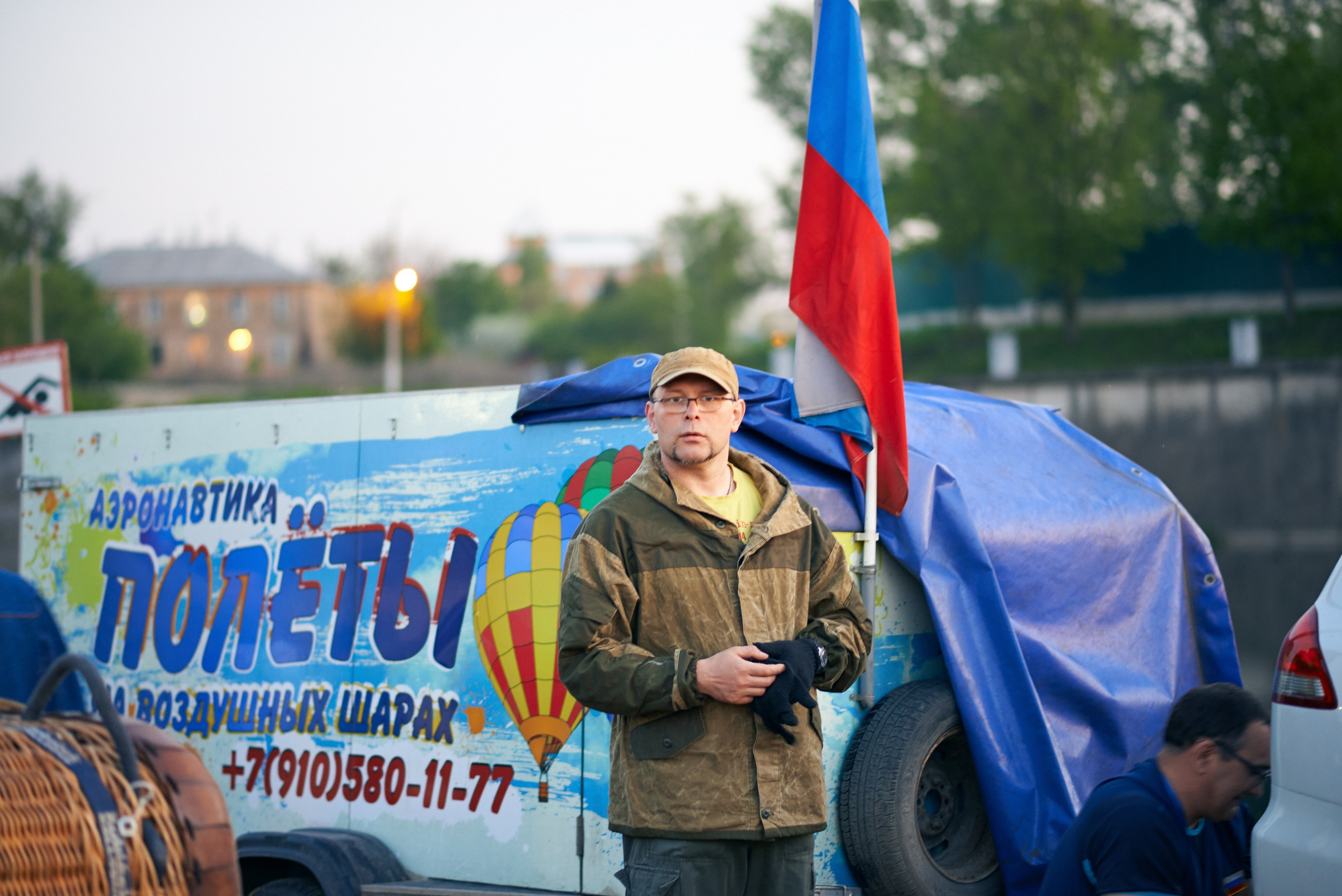 Ночное свечение аэростатов. Тула, 09.05.2016. Лови небо! Дыши небом!