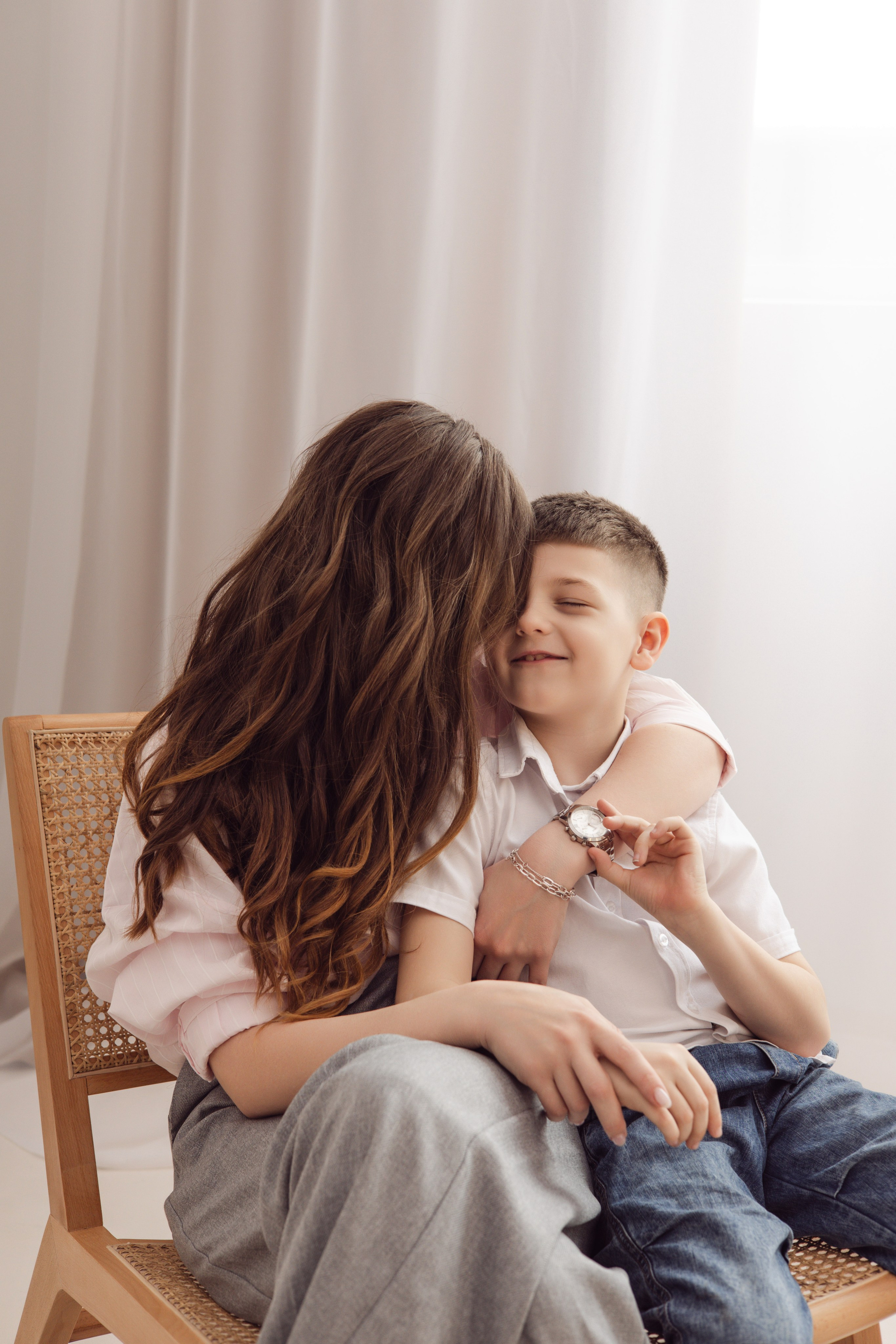 Вика с мамой. Портретный, свадебный, репортажный фотограф во Владивостоке Юлиана Джули Фокс