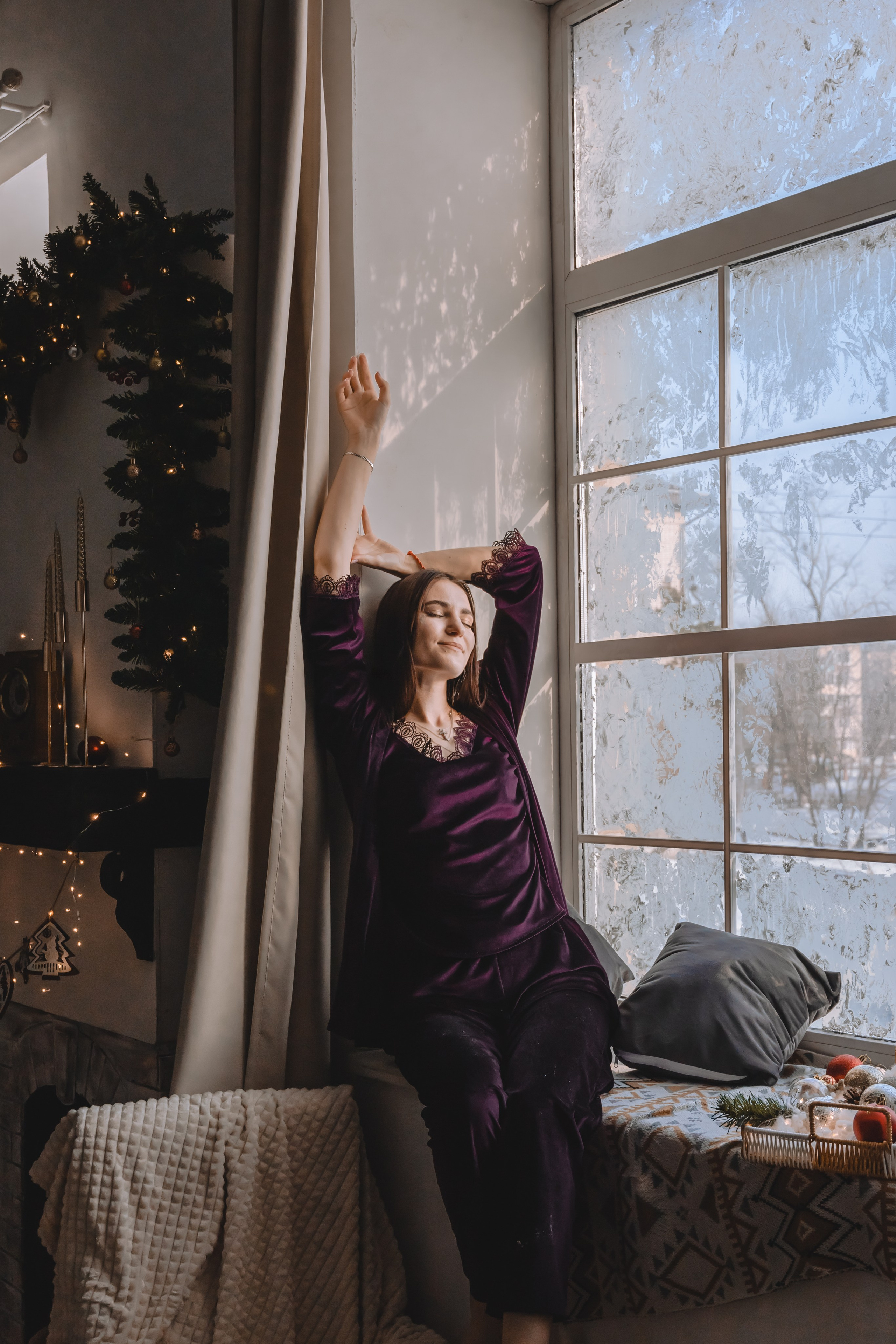 Лера. Индивидуальная новогодняя фотосессия. Фотограф во Владивостоке. Юрганова Анна