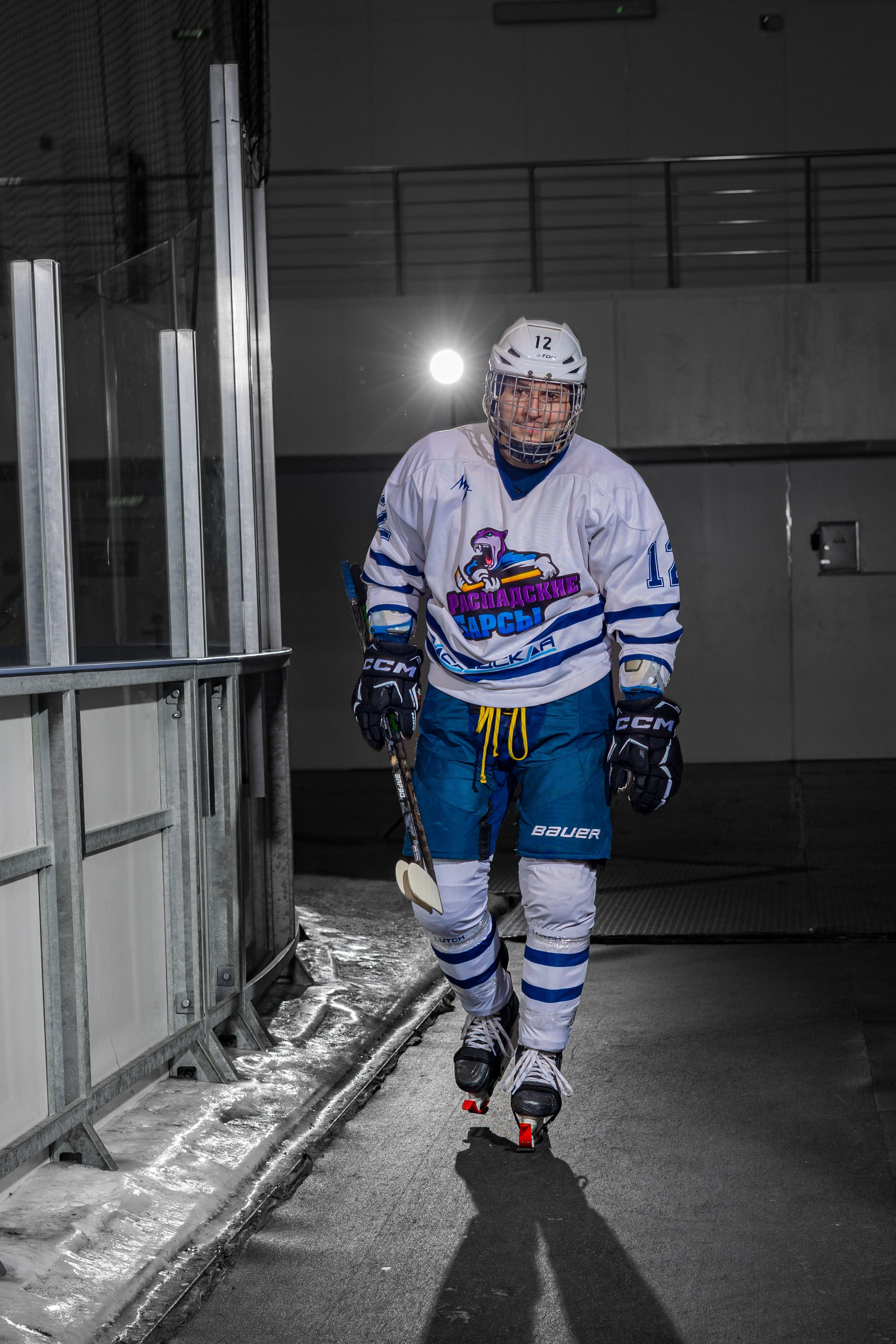 ХК Распадские Барсы. Фотограф Князев Сергей