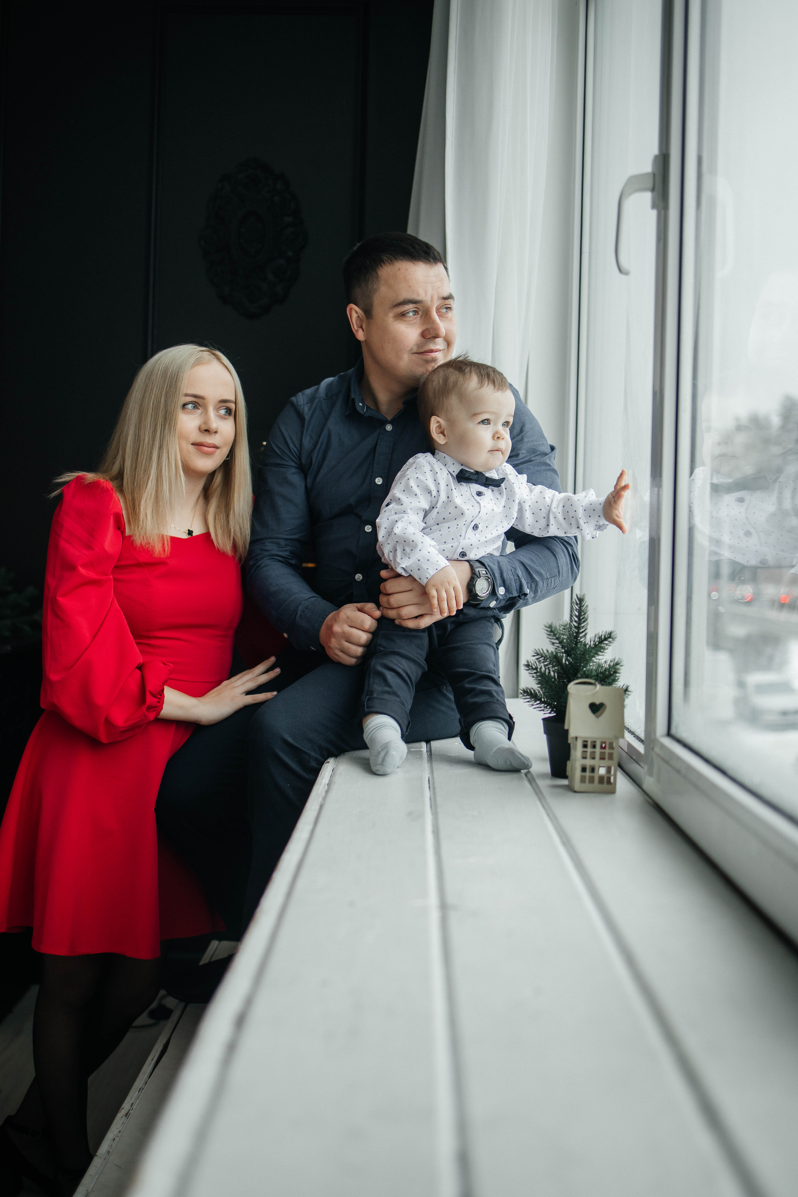 Светлана с семьей. Студия Smuzi. Фотограф в Красногорске Инна Романова, индивидуальные съемки, лавстори