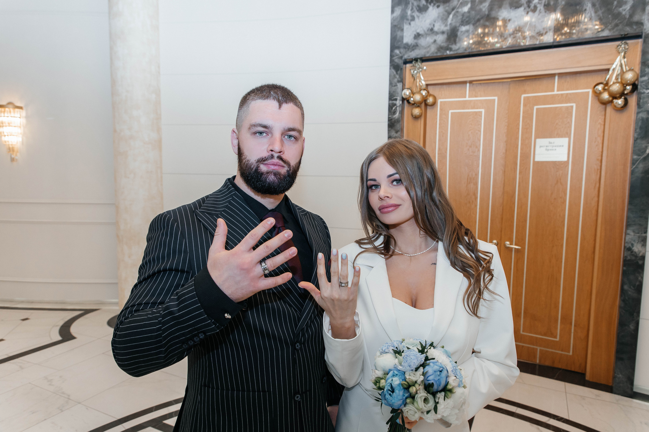 Регистрация брака Яна и Влад. 12.12.21 (загс Вегас). Фотограф в Красногорске Инна Романова, индивидуальные съемки, лавстори