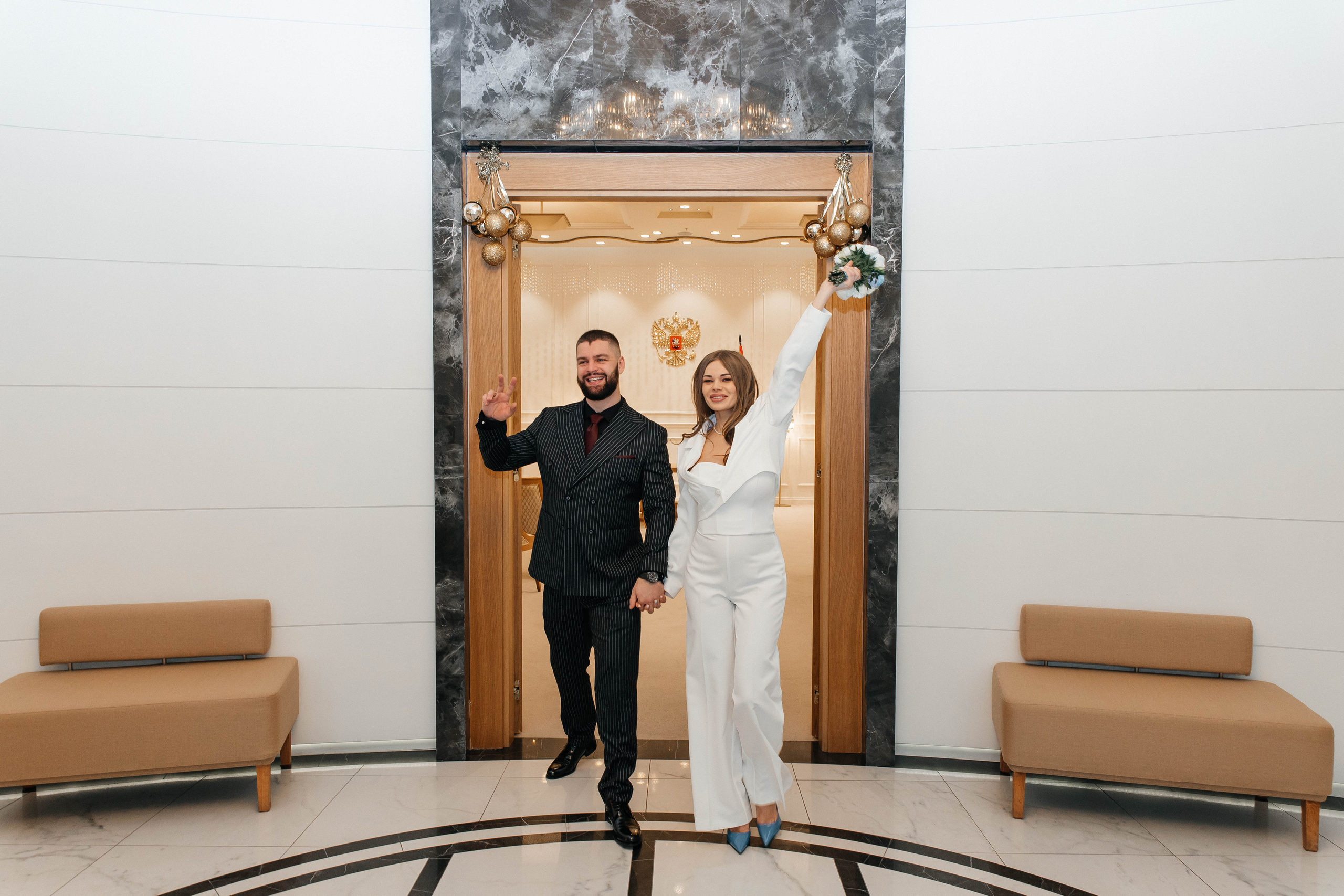 Регистрация брака Яна и Влад. 12.12.21 (загс Вегас). Фотограф в Красногорске Инна Романова, индивидуальные съемки, лавстори