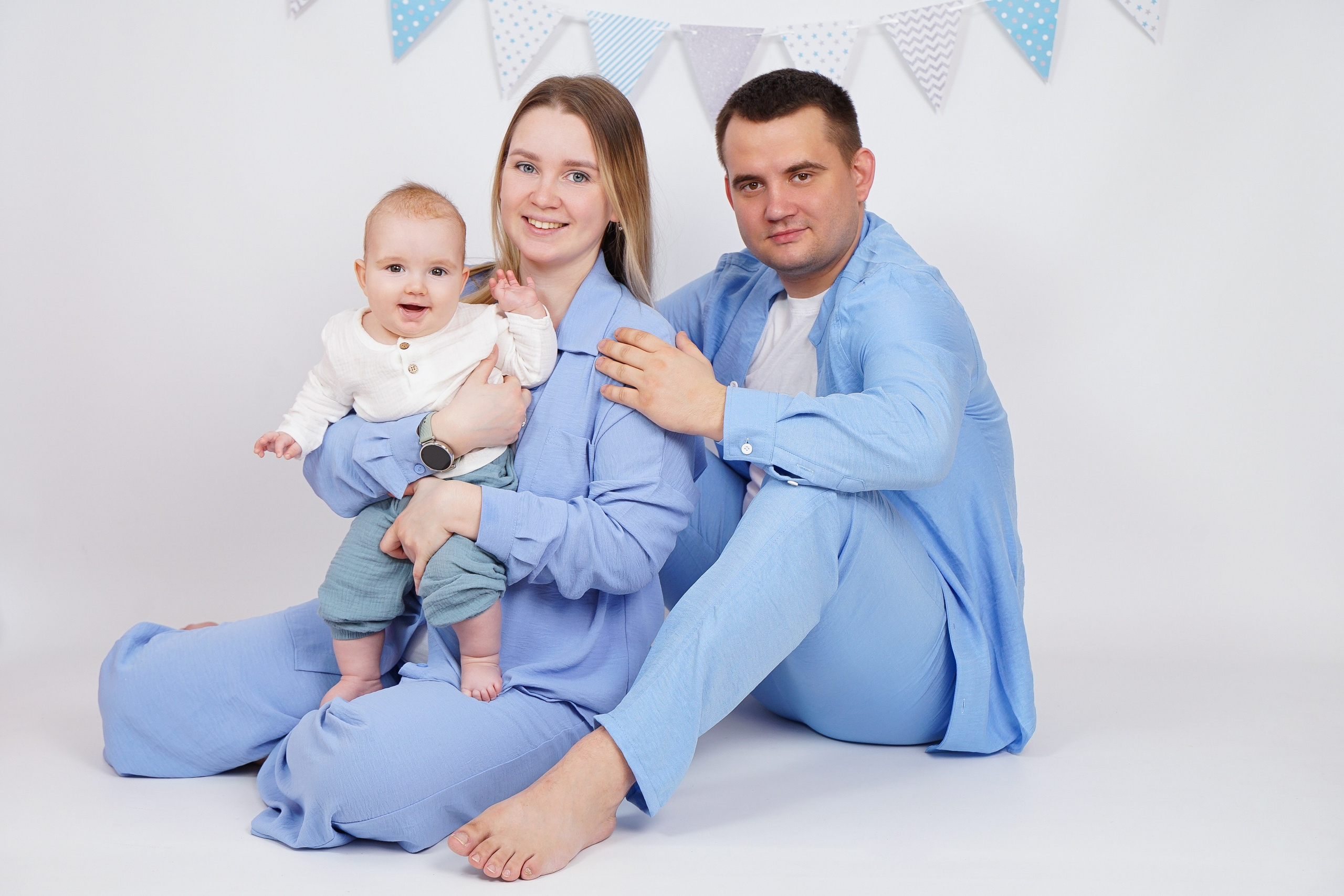 Максиму полгодика. Детская фотостудия