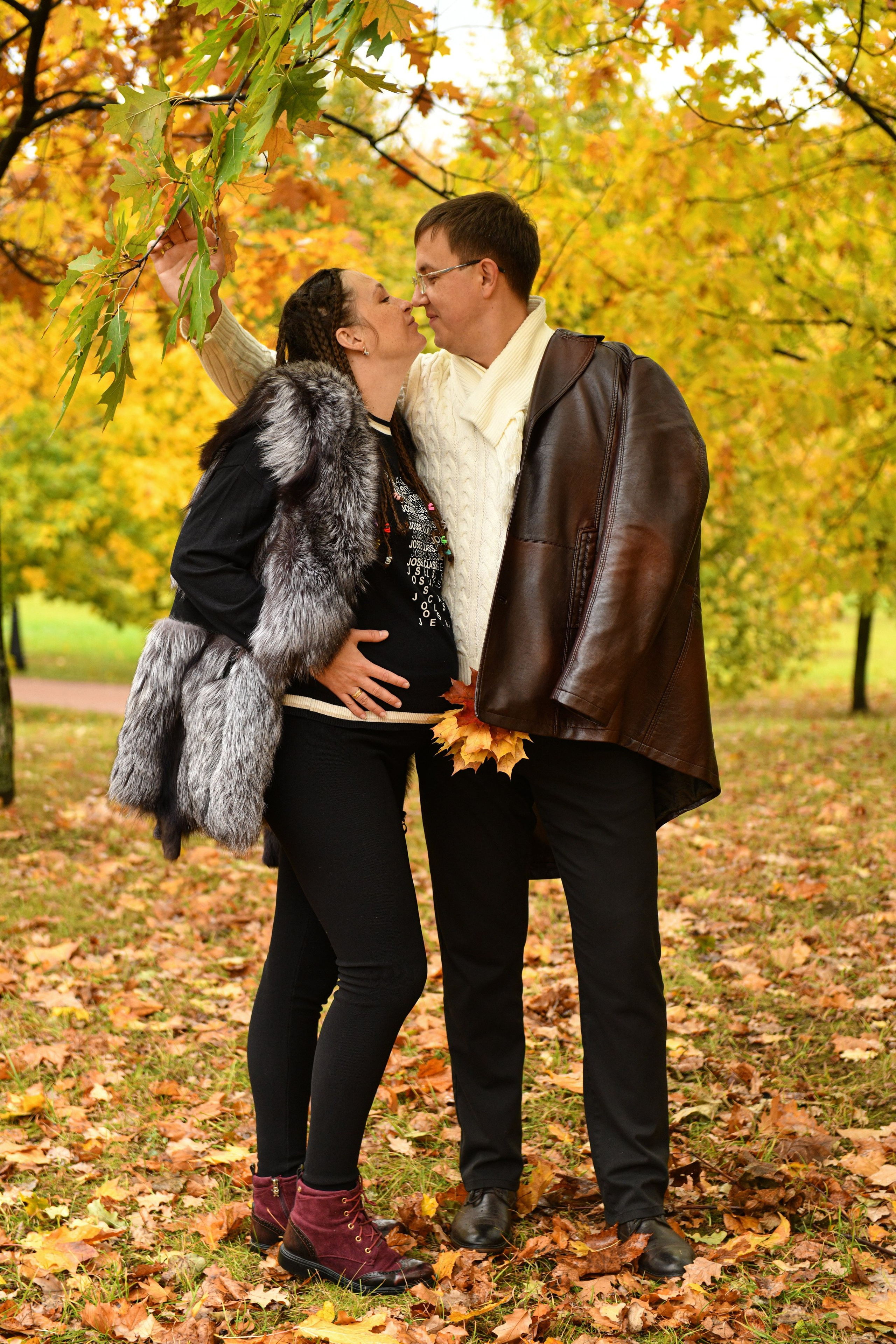 Осенняя съёмка. Свадебный и портретный фотограф в Москве Галина Борисова