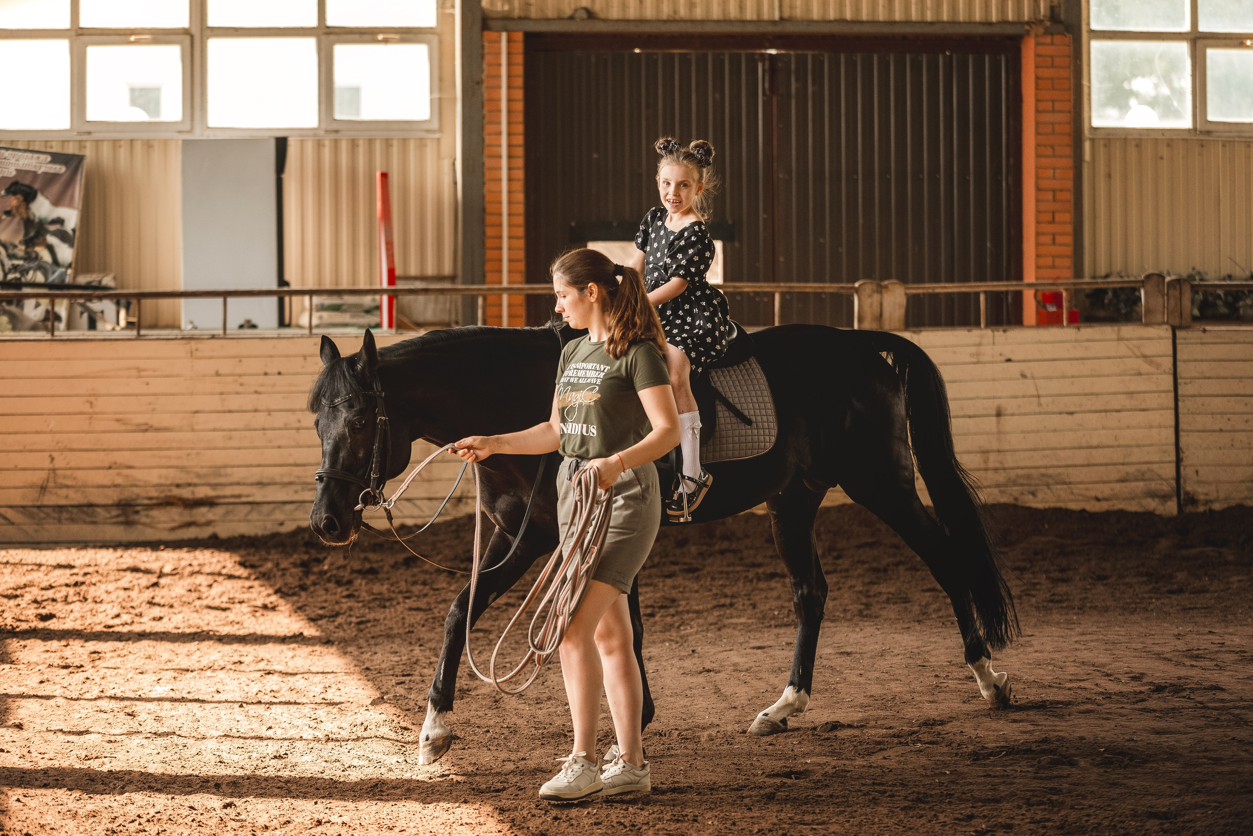 Нано-фотосессия Арины и Доватора. Конный фотограф Куракина Дарья • Фотосессии с лошадьми