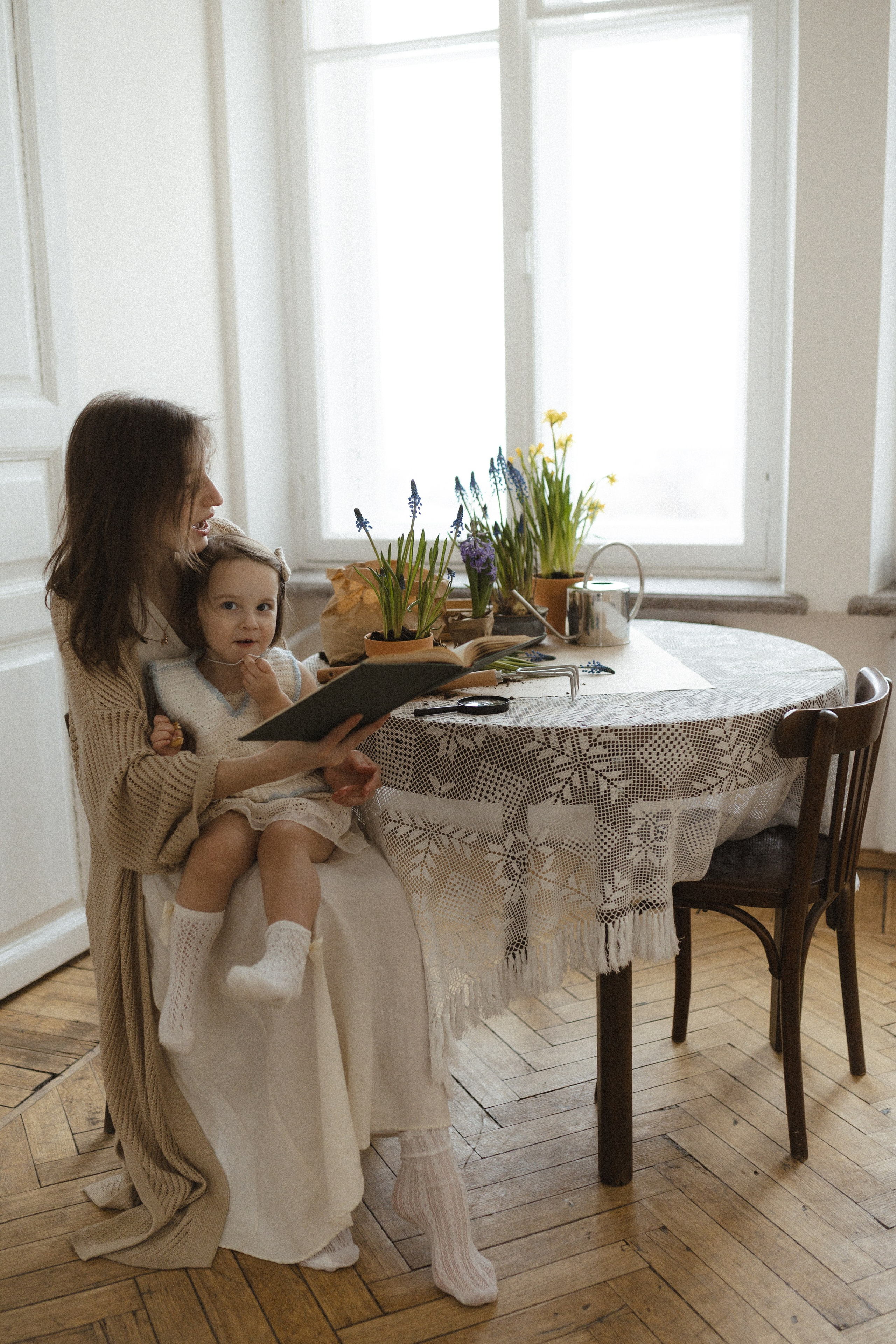 Девочки в цветах. Семейный фотограф в Москве Алина Савченко