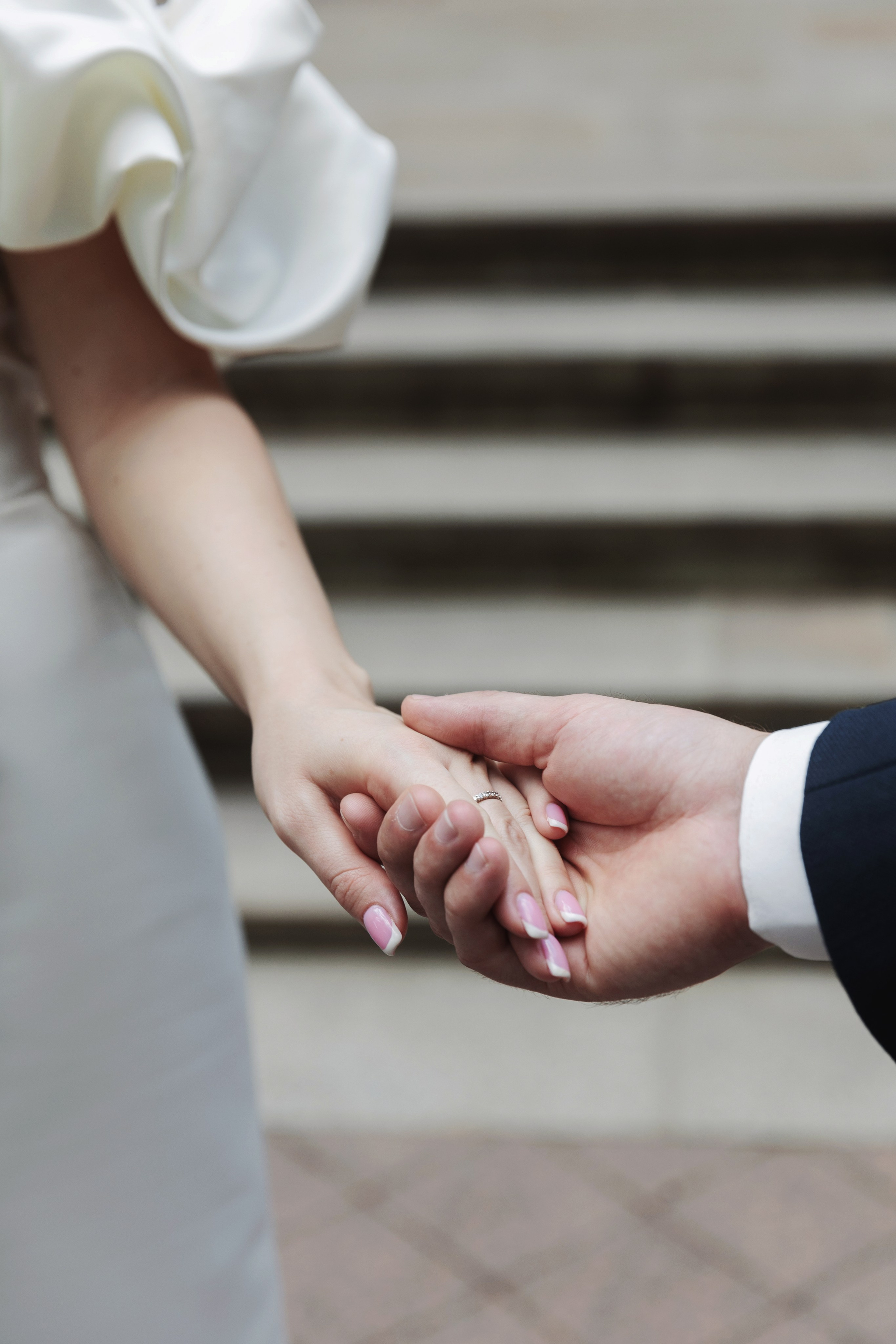 Свадебная фотосессия на Котельнической набережной и в парке Царицыно, Роспись в Шипиловском ЗАГСе. Свадебный фотограф Москва Анастасия Храмова