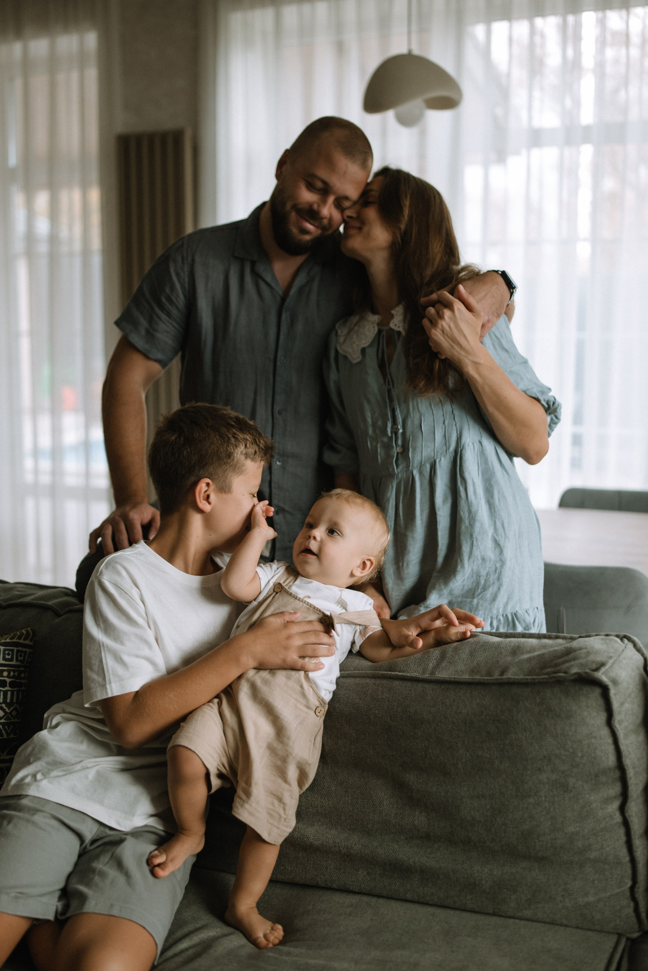 Ваня Наташа и их сыновья. Фотограф Костикова Анастасия Ростов-на-Дону