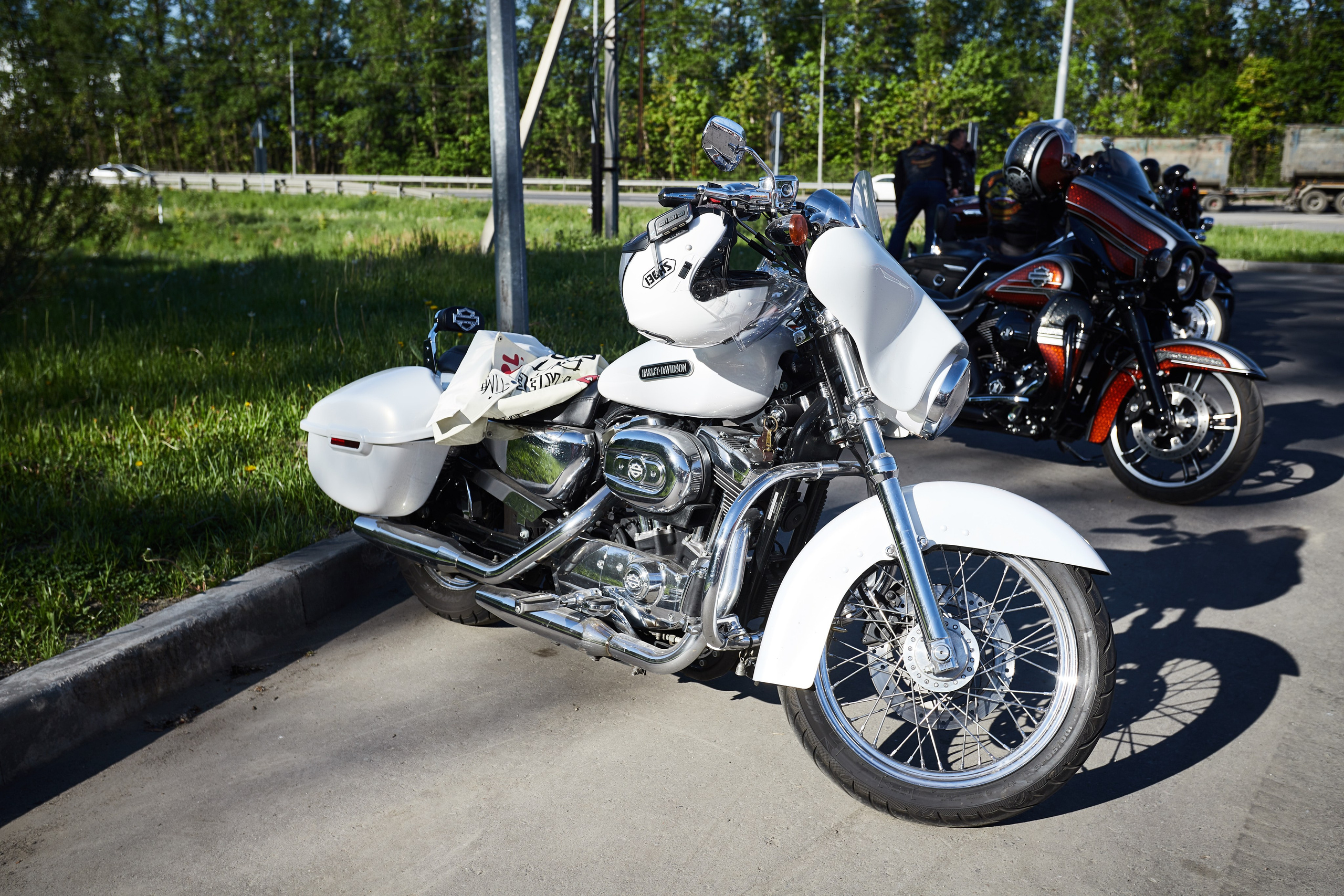 Harley Davidson Club Russia открытие мотосезона. Репортажный Фотограф