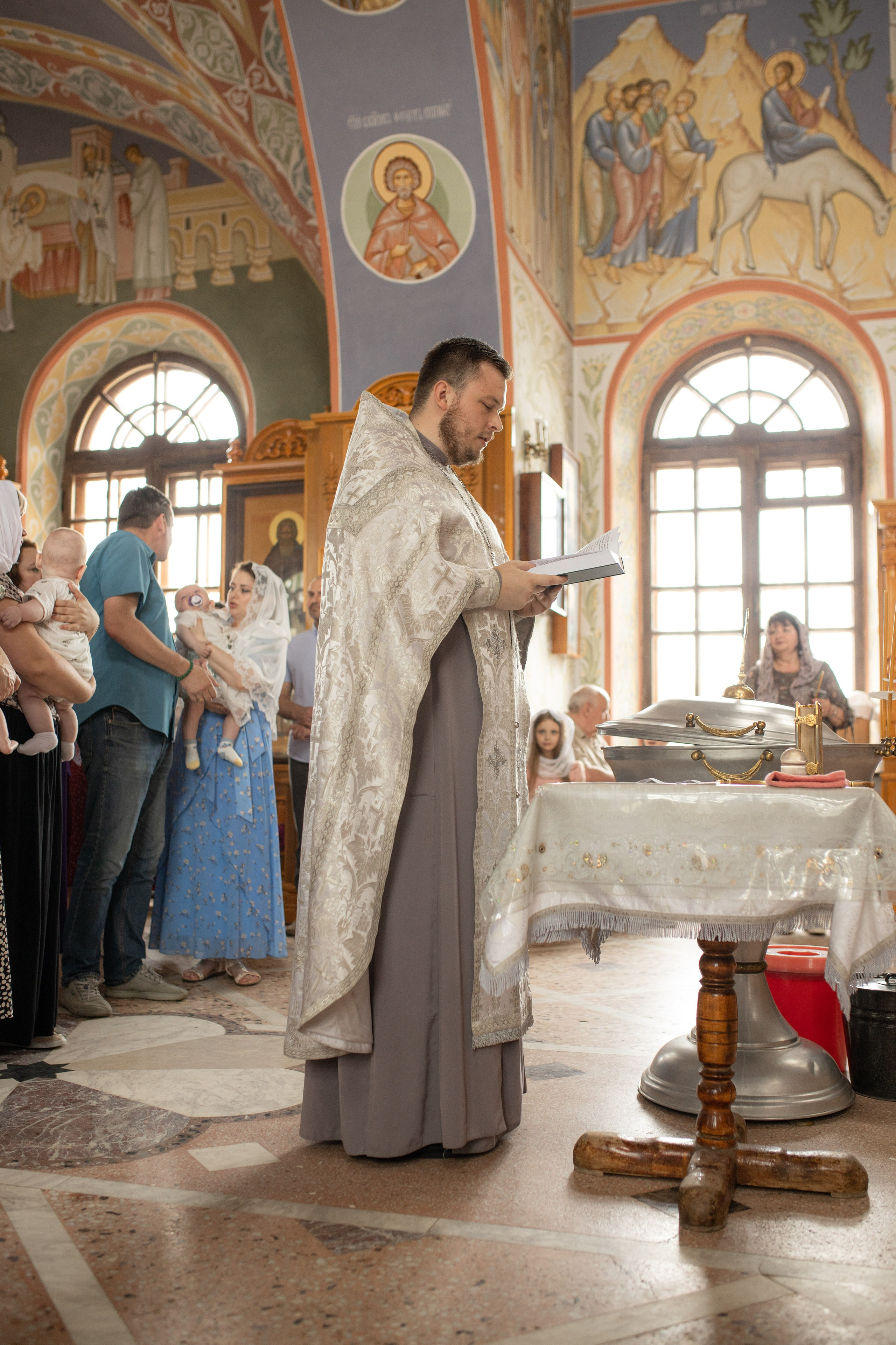 Таинство Крещения Вити. Фотограф в Железнодорожном и Балашихе