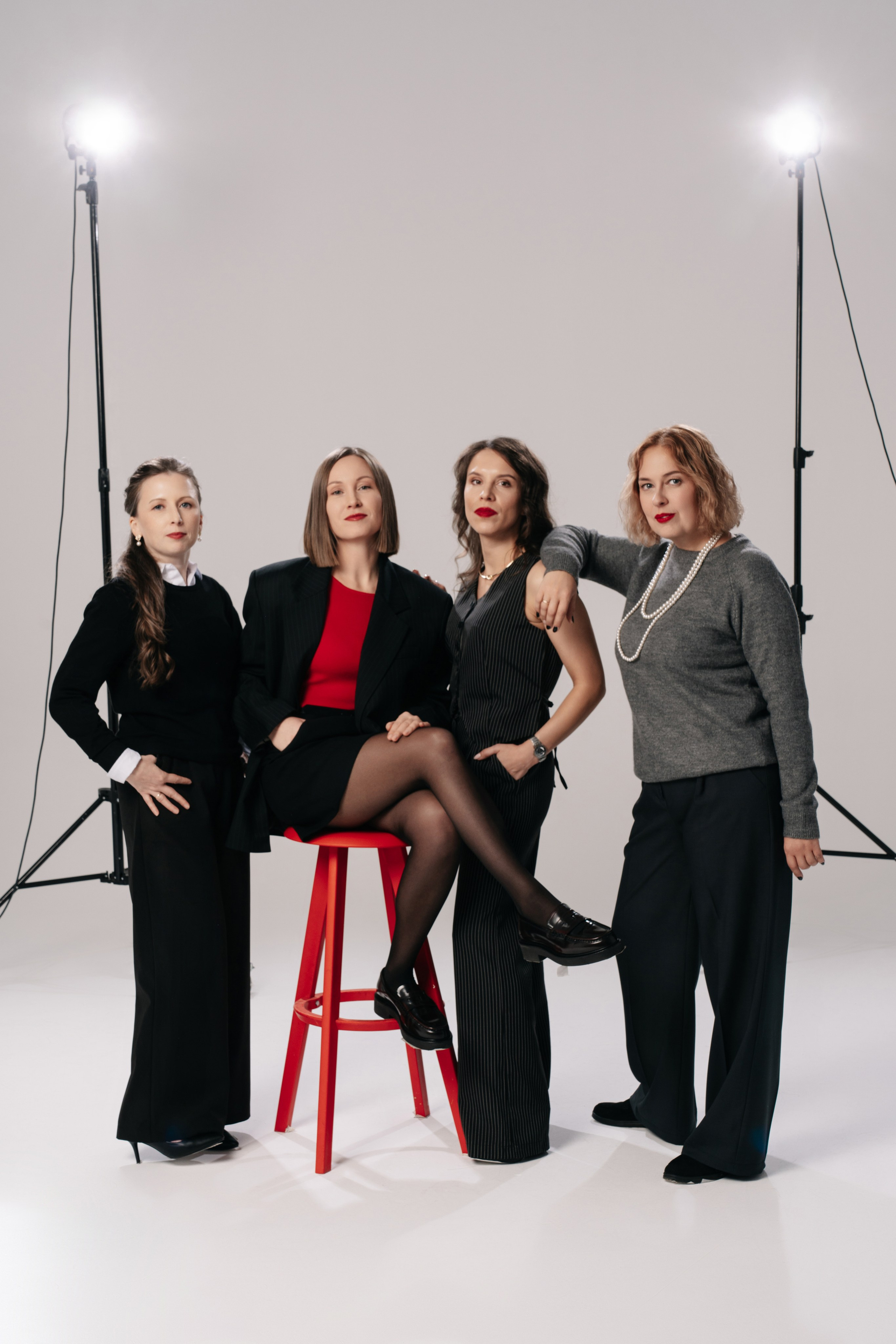 Бизнес фотосессия для сотрудников в фотостудии