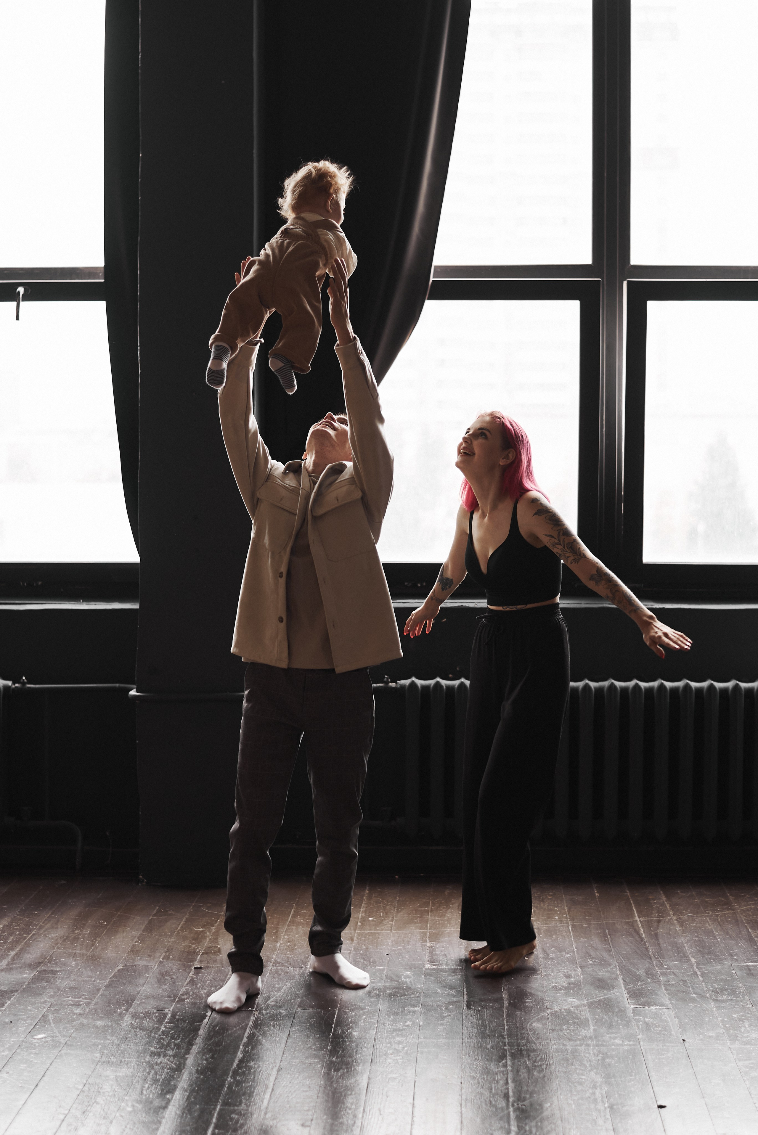 Семейная фотосессия с малышом. Фотограф Анастасия Малашенко, Новосибирск