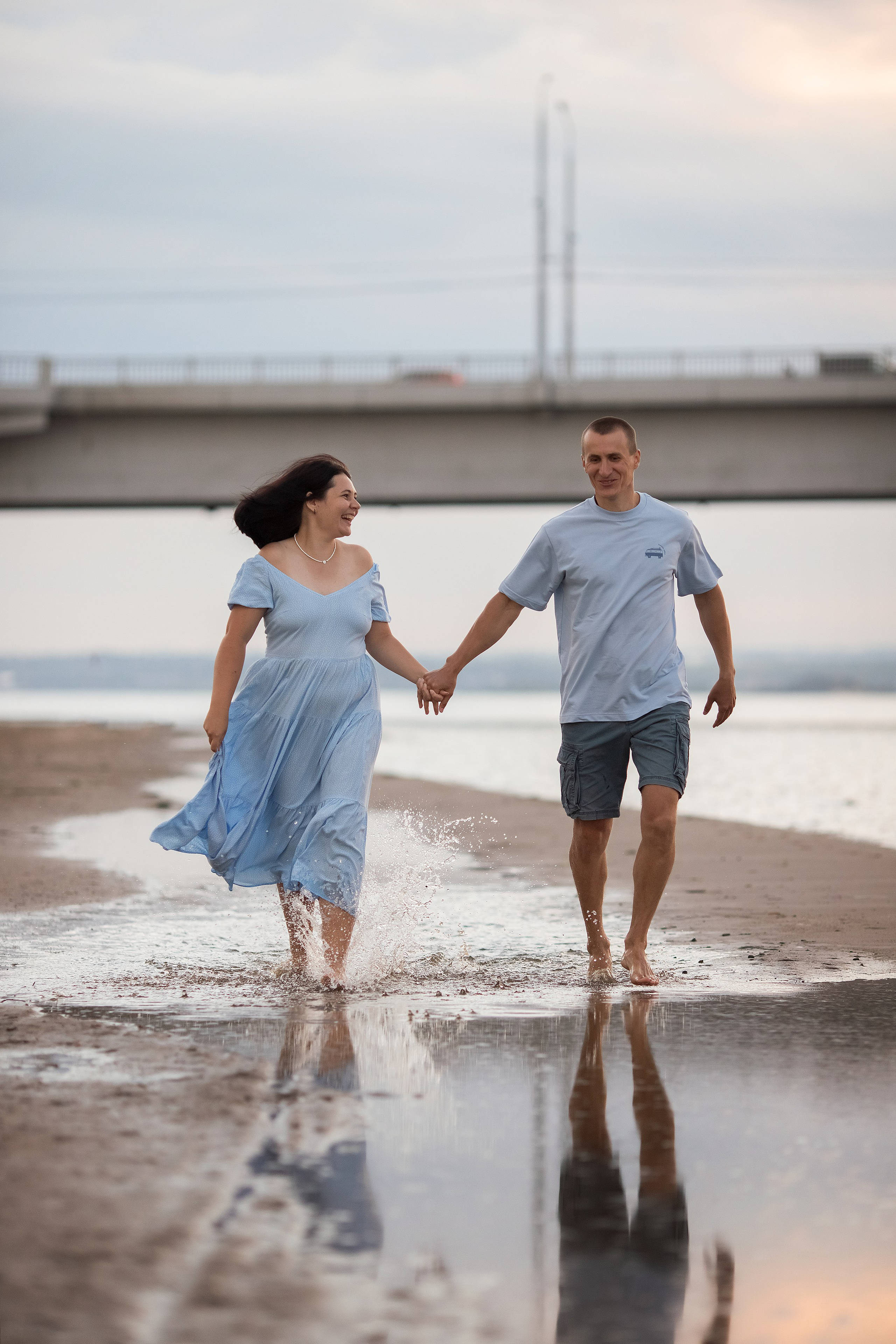 Босиком в закат. Семейный и детский фотограф в Саратове Полина Коткина