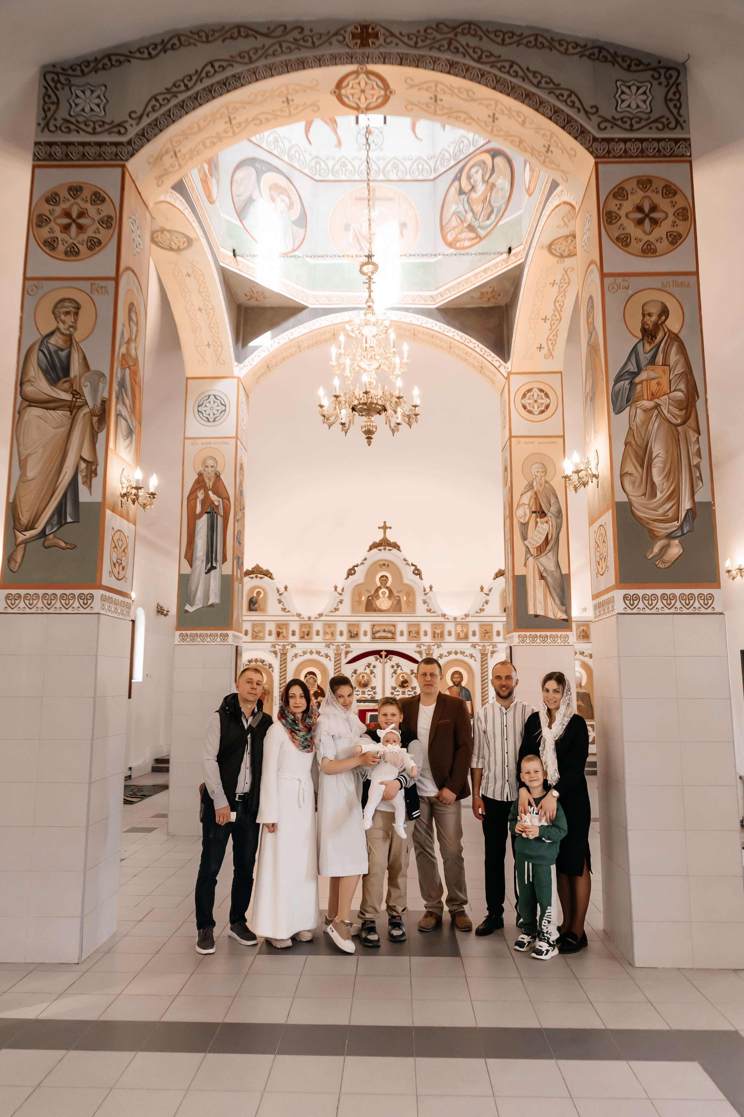 Крещение Виталины. Семейный фотограф Минск Усова Ольга