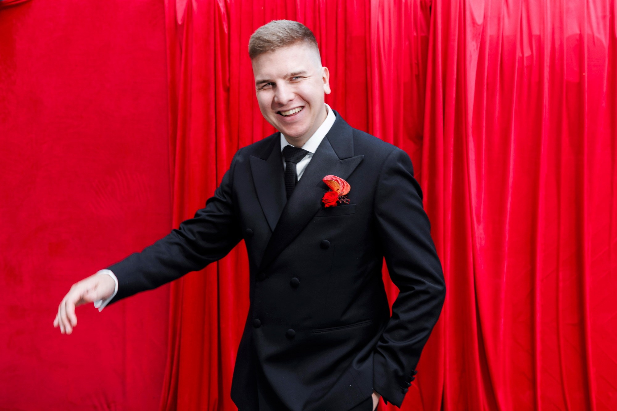 Свадебная фотосессия в красных тонах. Свадебный фотограф в Нижнем Новгороде и Москве Сергей Воробьев