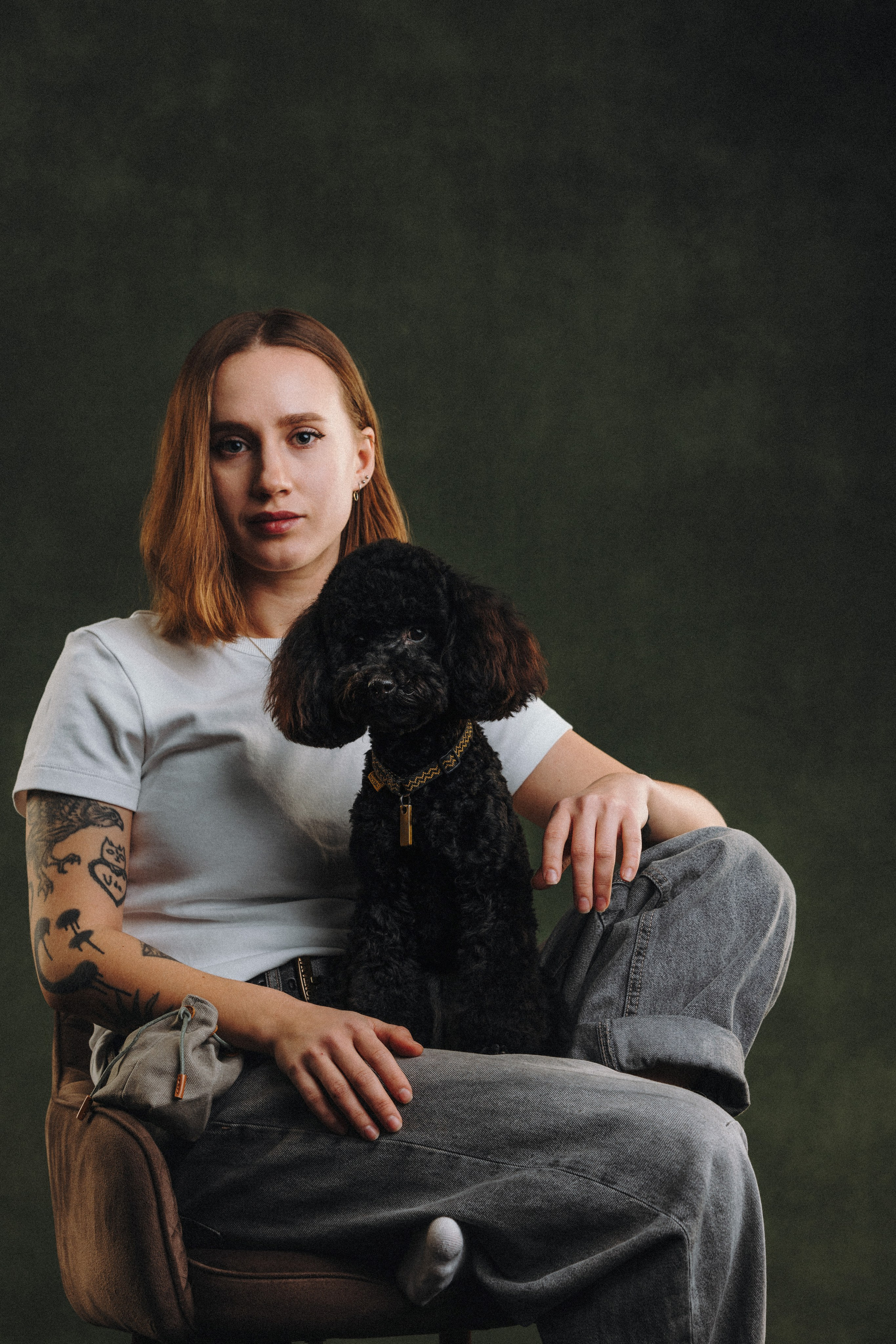 Ярослава и Туча. Фотограф анималист Осипчикова Мария