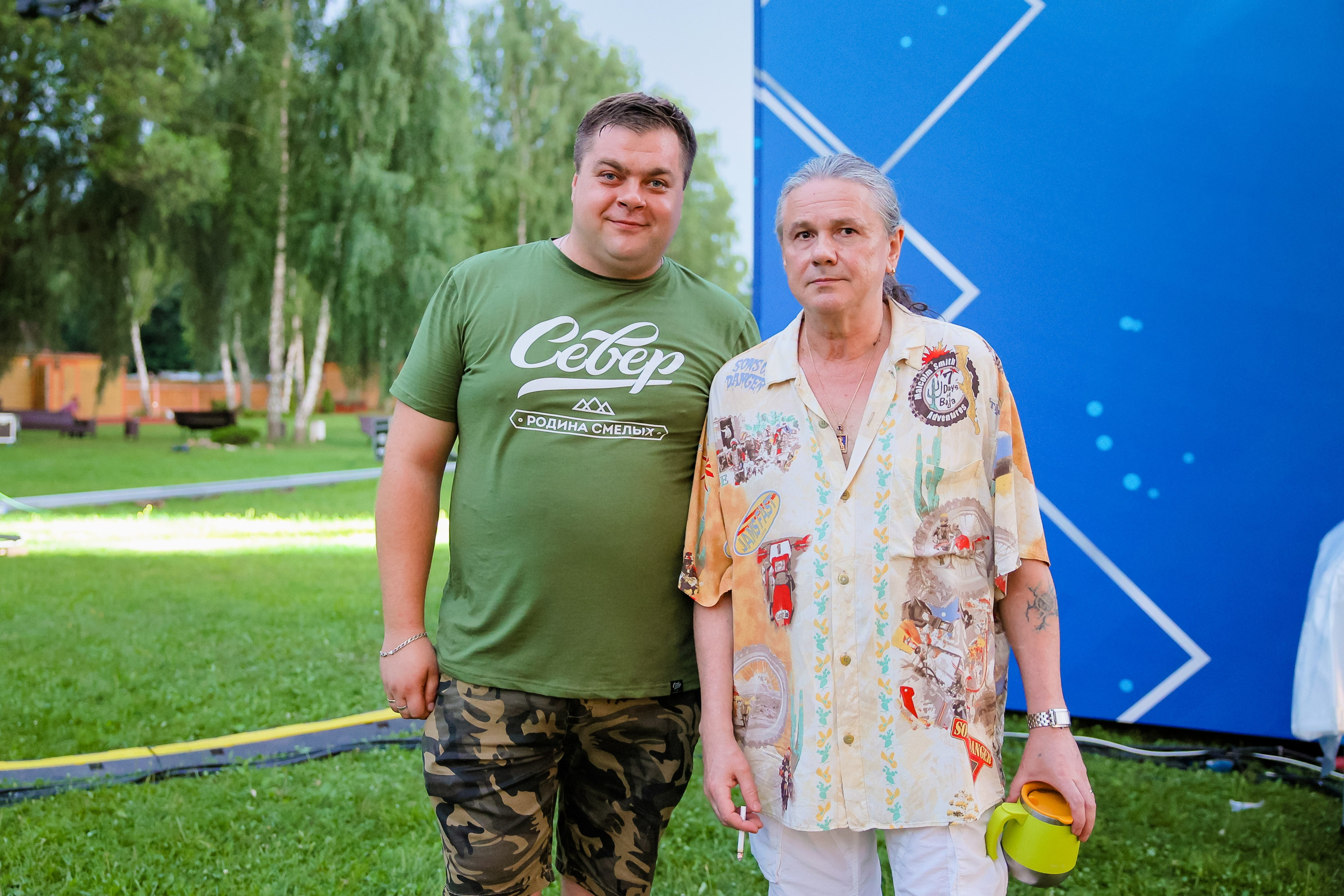 Backstage Чиж и Клава Кока. Фотограф Юрий Клим | Москва