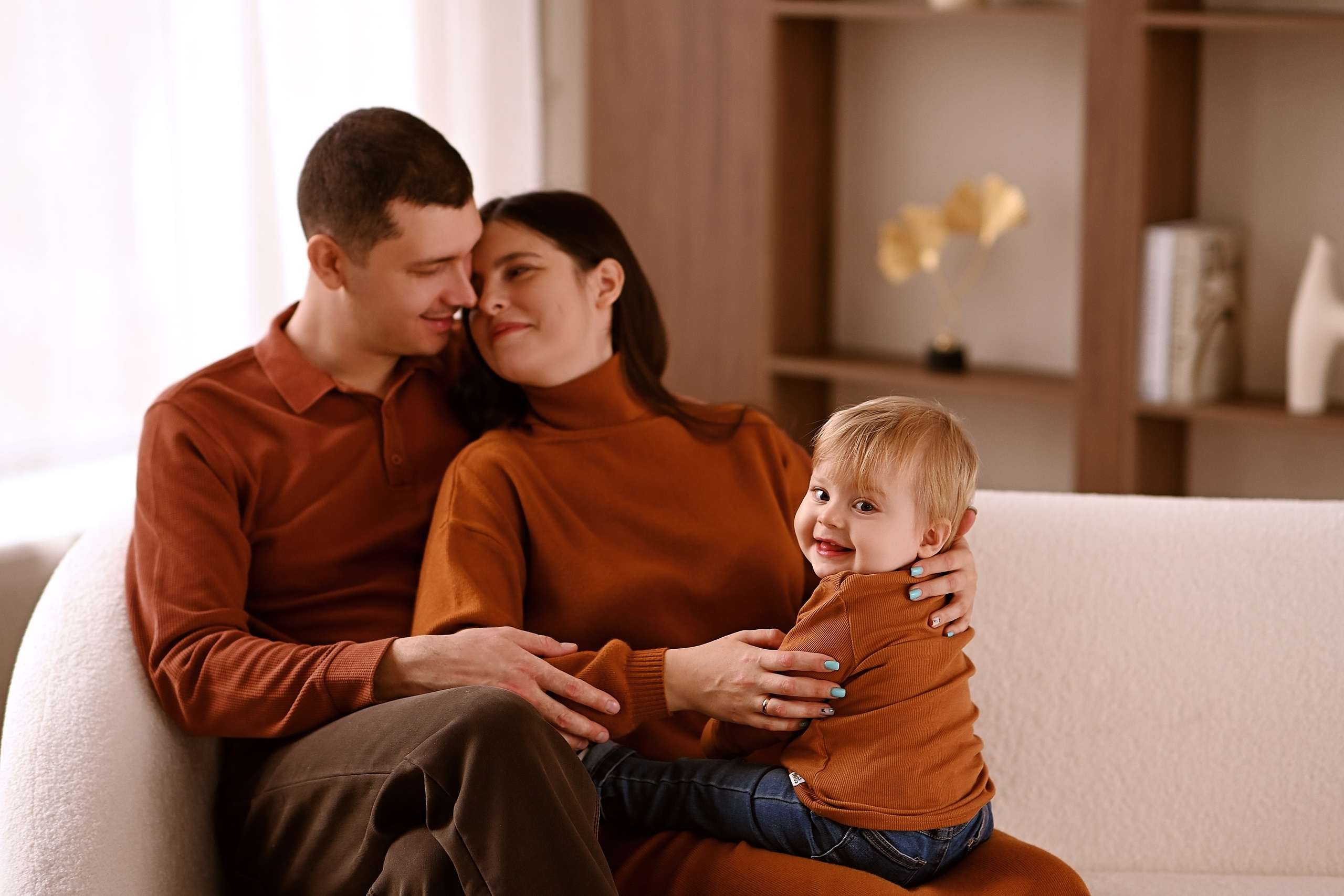 Андрей, Наташа и Савелий. Свадебный и семейный фотограф в Самаре Головань Наталья