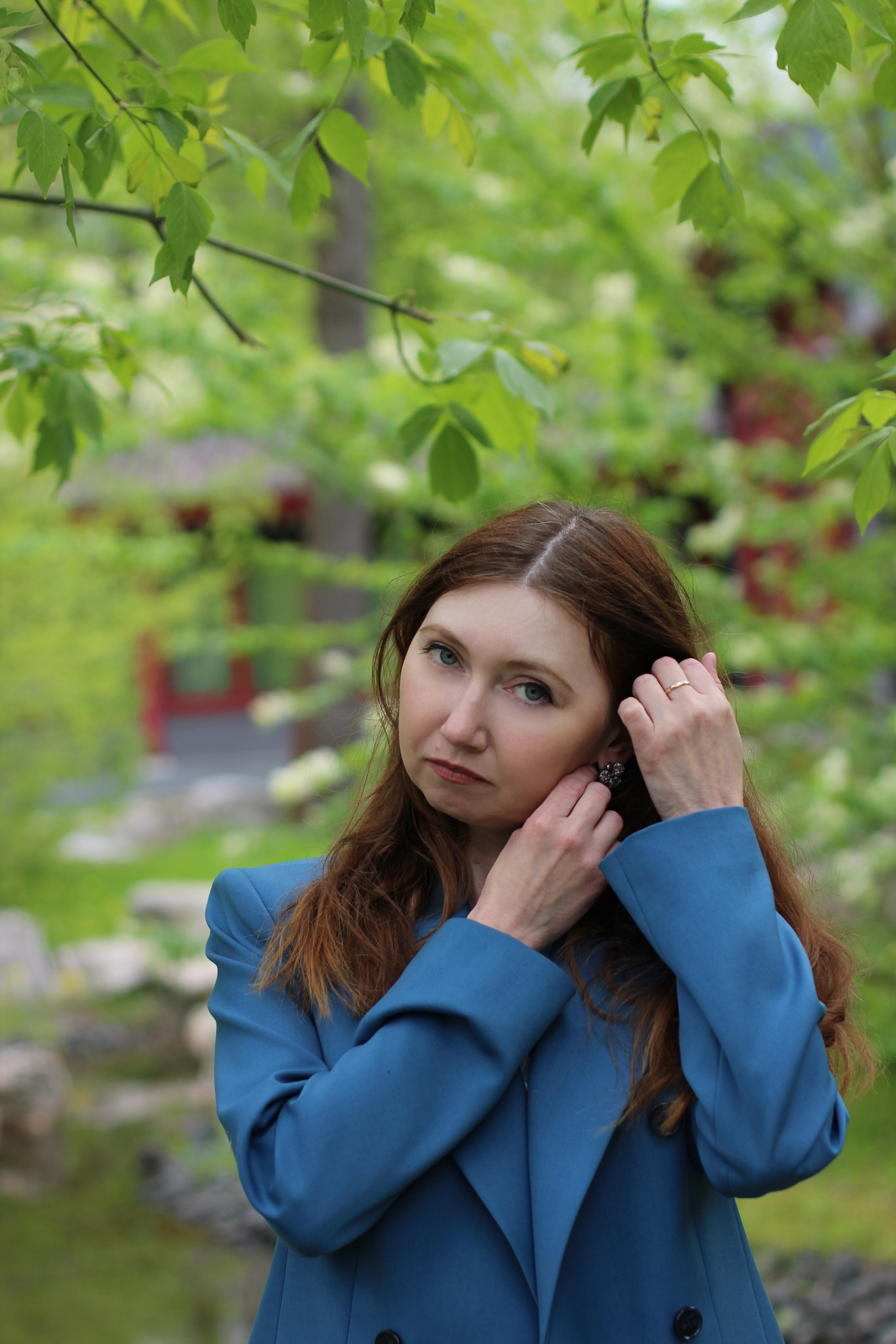 Фотосессия в парке Хуамин в мае. Ваш личный фотограф в Москве Мила