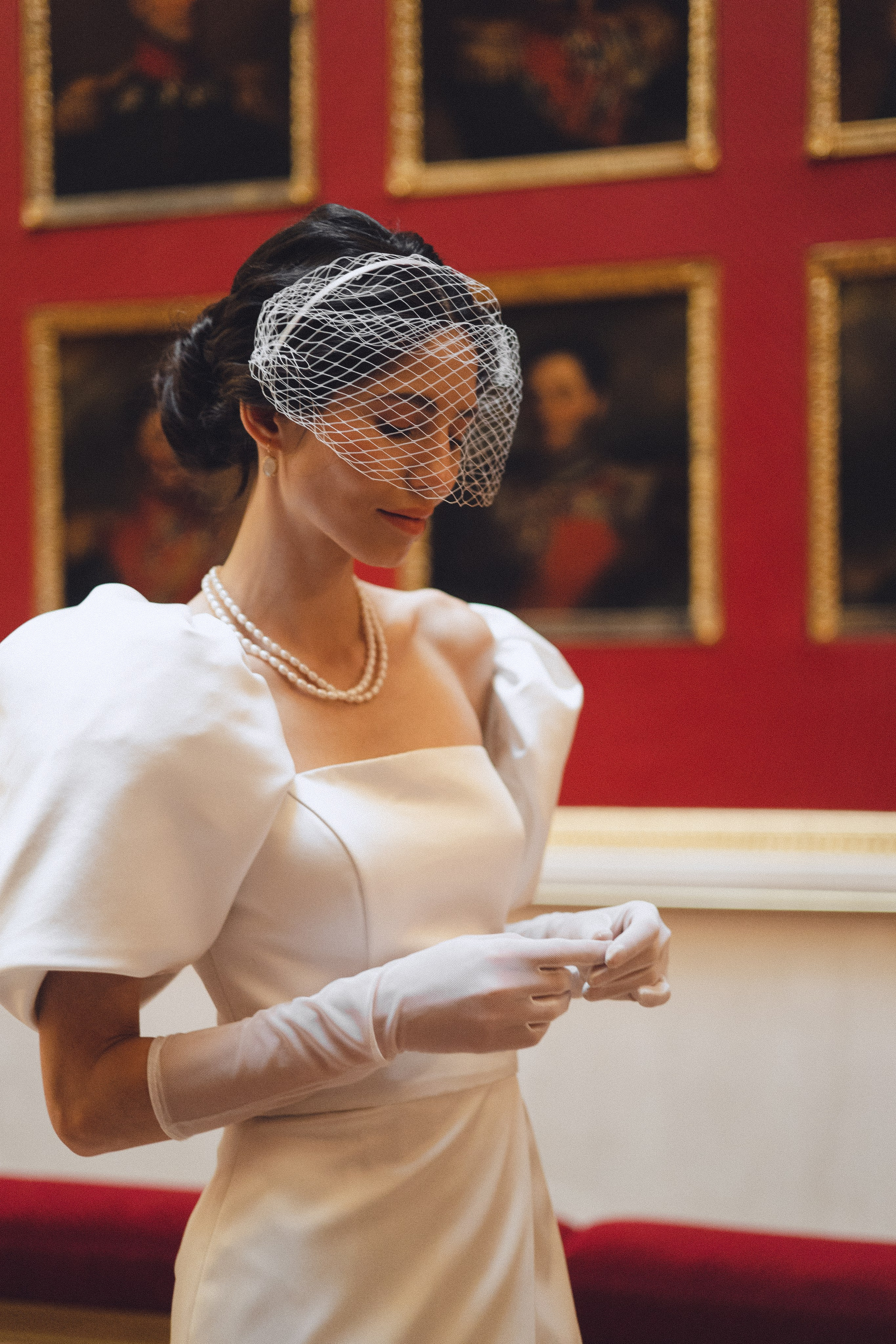 Свадебная съемка в Эрмитаже. Фотограф в Санкт-Петербурге Осокина Елизавета