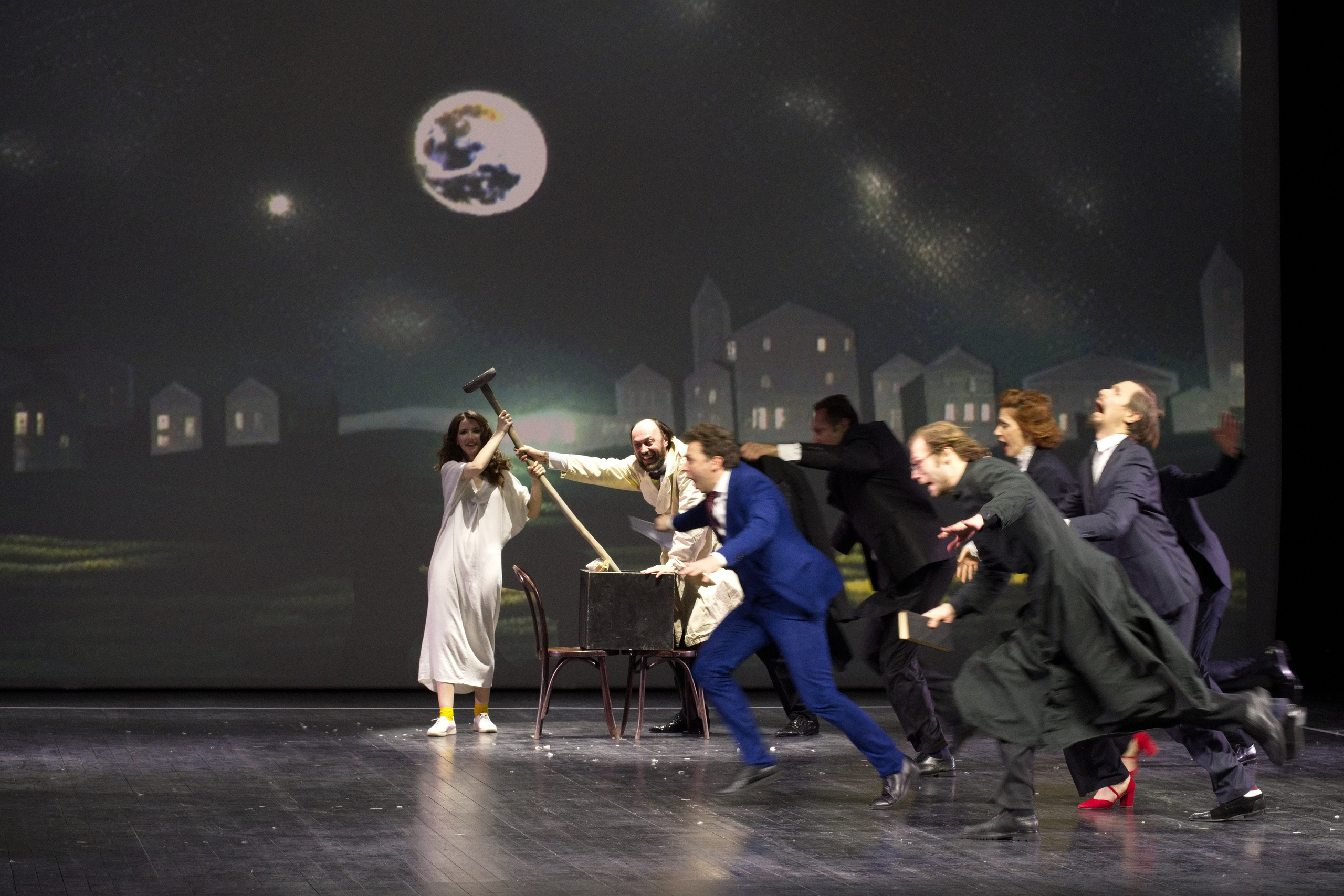 Театр И-Он, Мюнхгаузен. Семейный и детский фотограф Антон Зорин