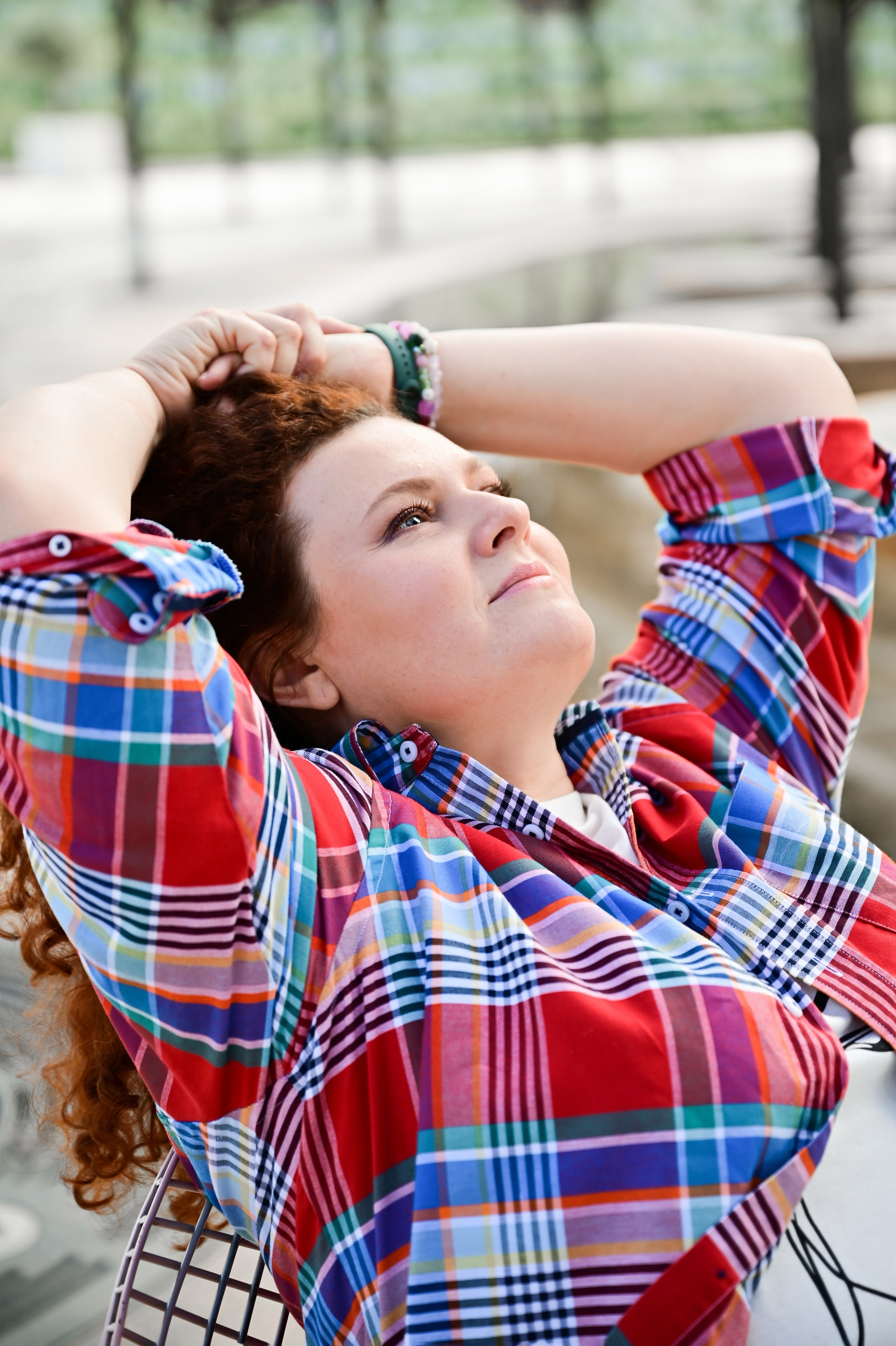 Романтический фотопортет девушки в парке Краснодар