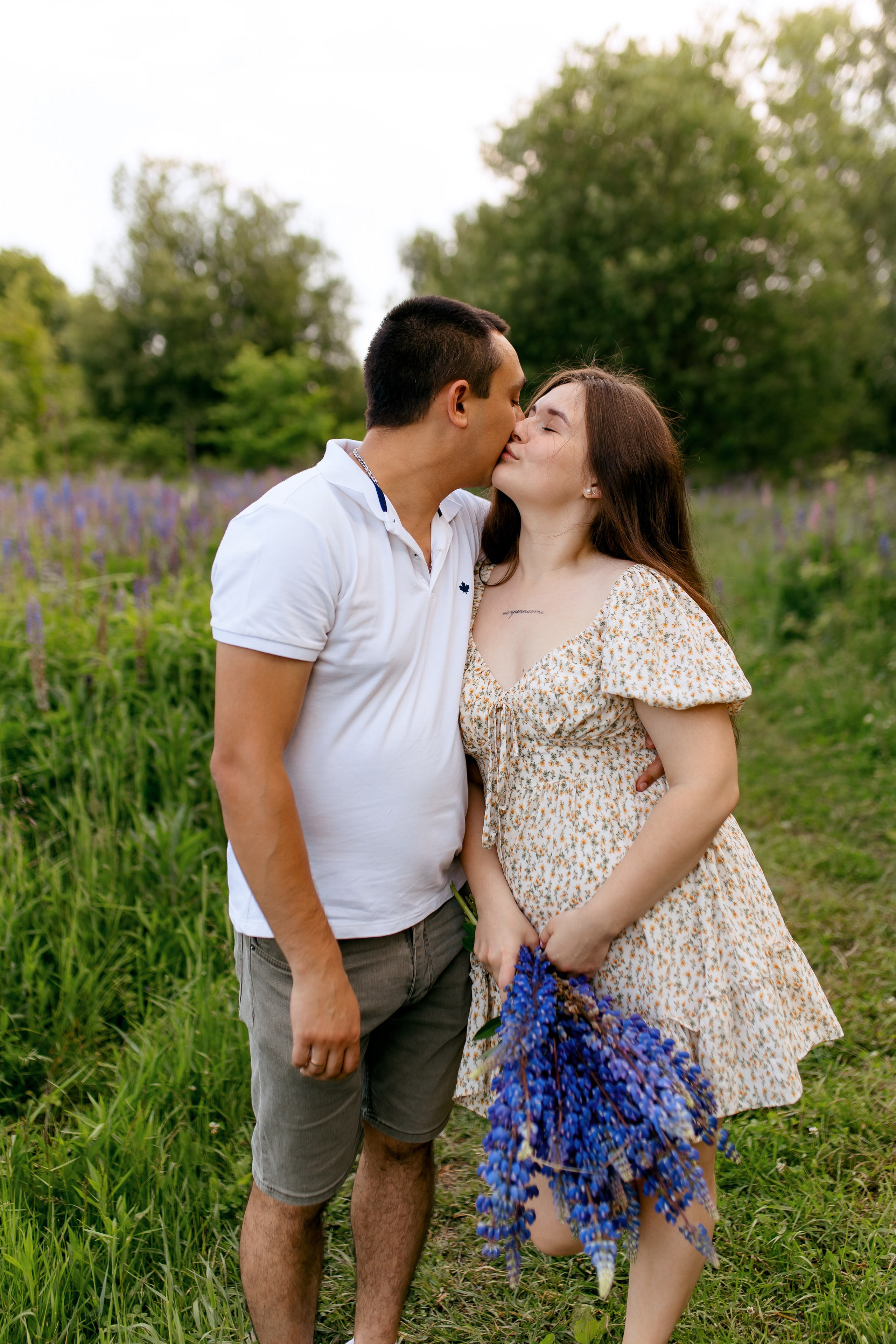 В люпинах. Свадебный и семейный фотограф в Туле и области Маша Костина