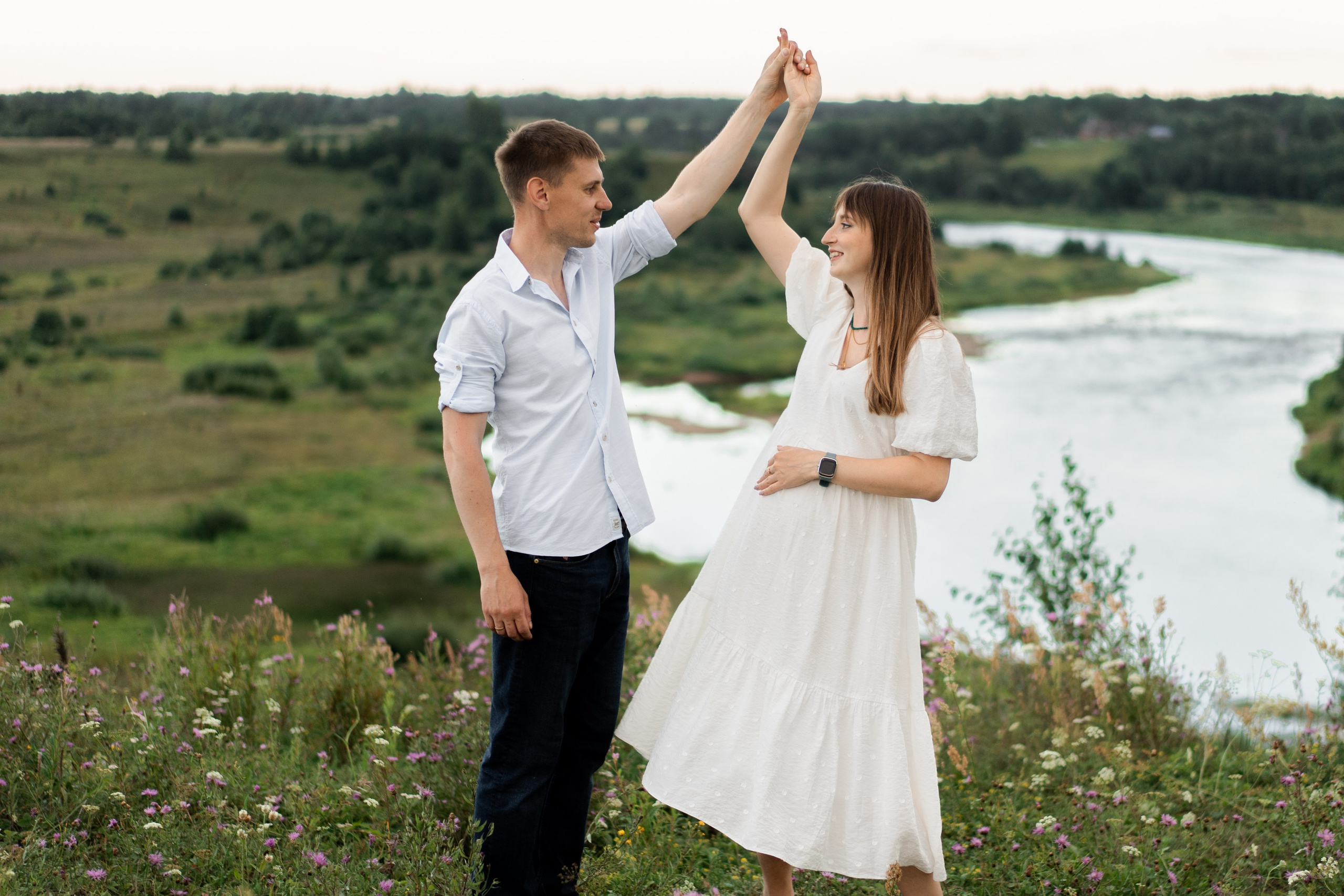 Ирина с семьей. Семейный и детский фотограф в Санкт-Петербурге Дарина Герчиу