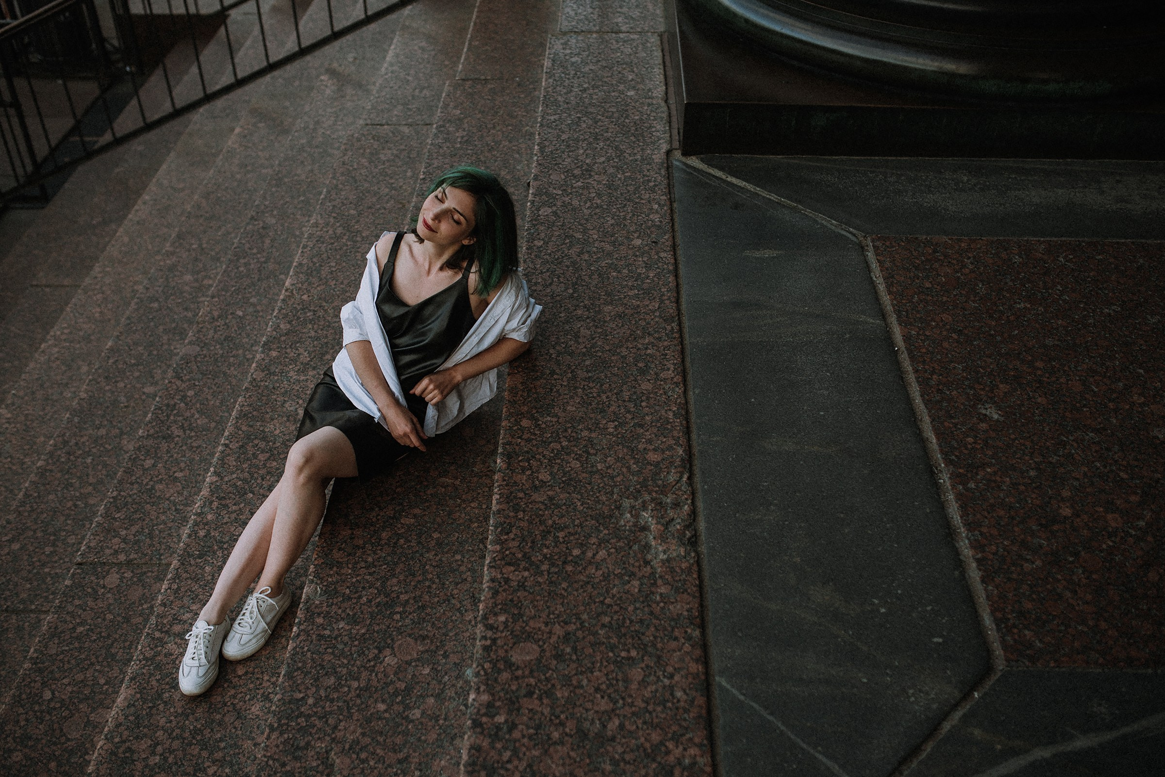 Зеленоволосая Марина. Фотограф в Санкт-Петребурге и в Великих Луках Волченкова Екатерина