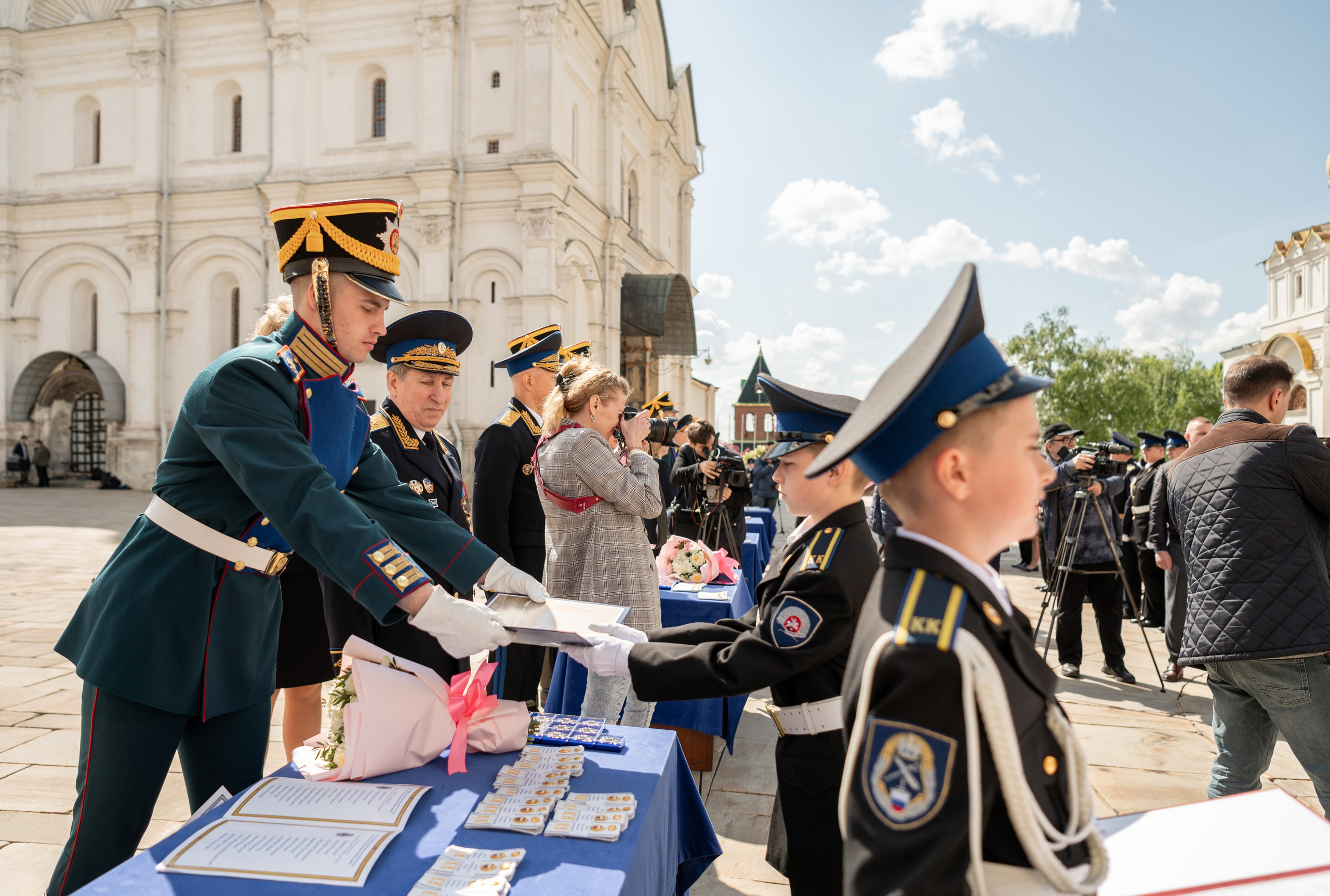 Фотосессия Присяги кадетов «Школа 1231 им. В. Д. Поленова». Детский и семейный фотограф г. Москва Оксана Катаджи