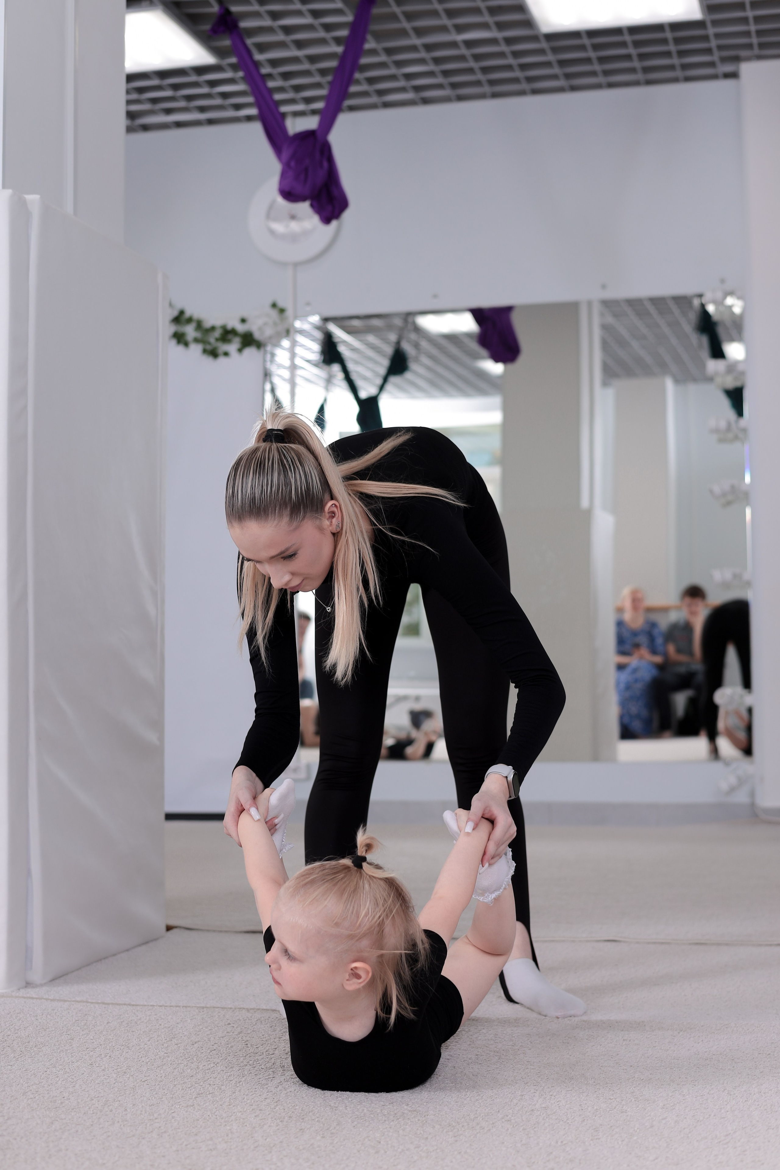 Открытый урок гимнастика. Фотограф Надршина Лилия