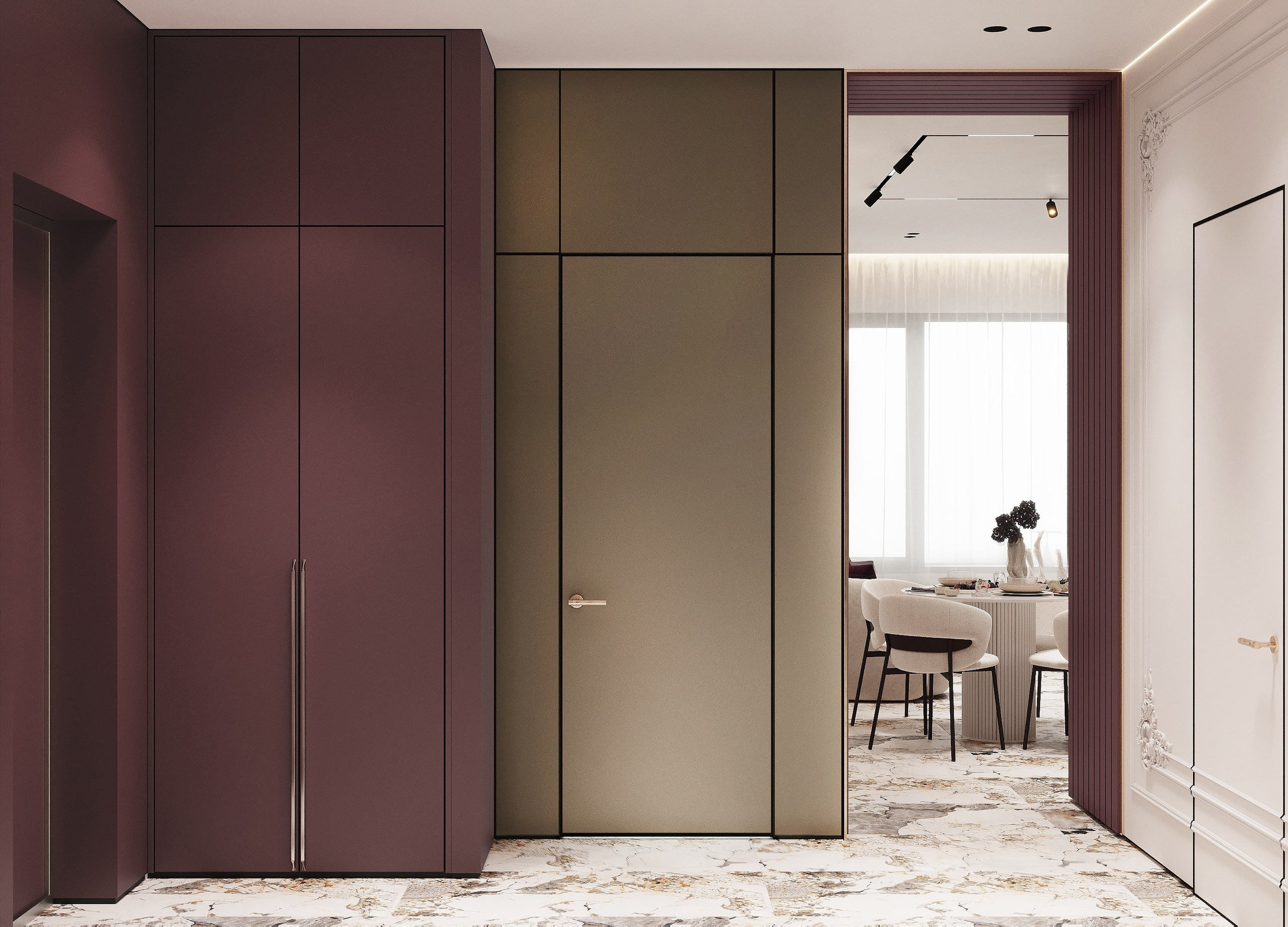 Дизайн-проект квартиры ЖК Голден Сити. Дизайнер интерьера квартир и частных домов