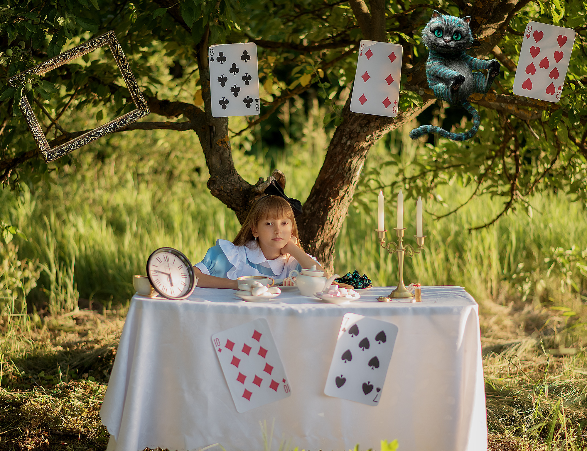 Фотопроект «Алиса в Стране чудес». Детский, семейный и свадебный фотограф Воронежской области