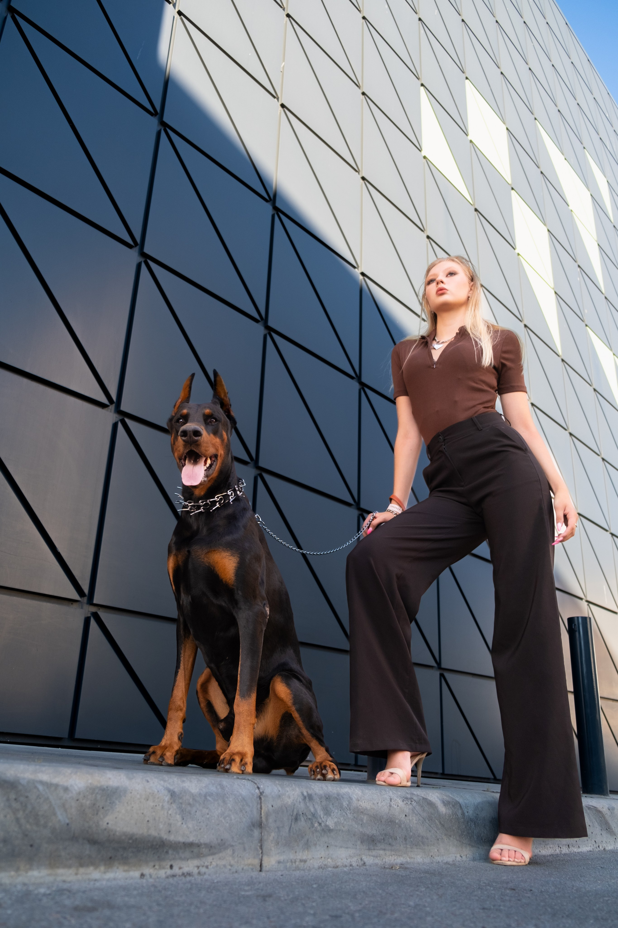 Фотосессия с Доберманом. Профессиональная фотосъемка в Крыму. Натуральные эмоции и живые кадры. Забронируйте дату прямо сейчас!