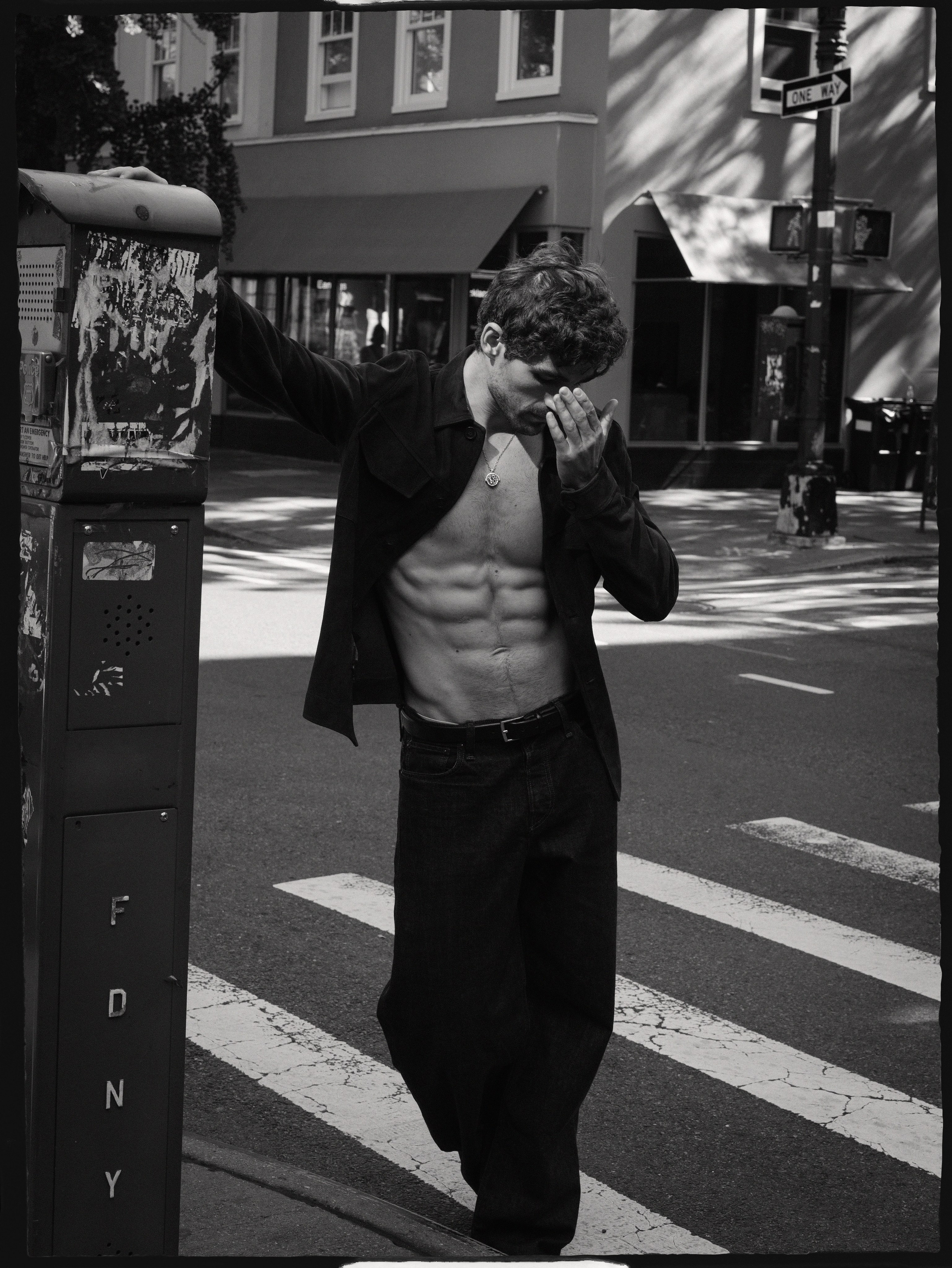 Street Photoshoot. Portrait and food photographer Sergei Sterling