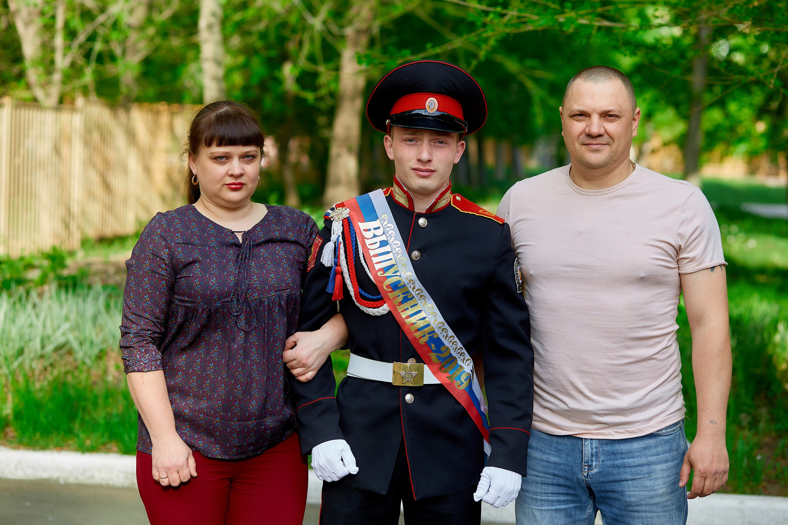 Кадеты последний звонок. Фотограф Вячеслав Фарунин