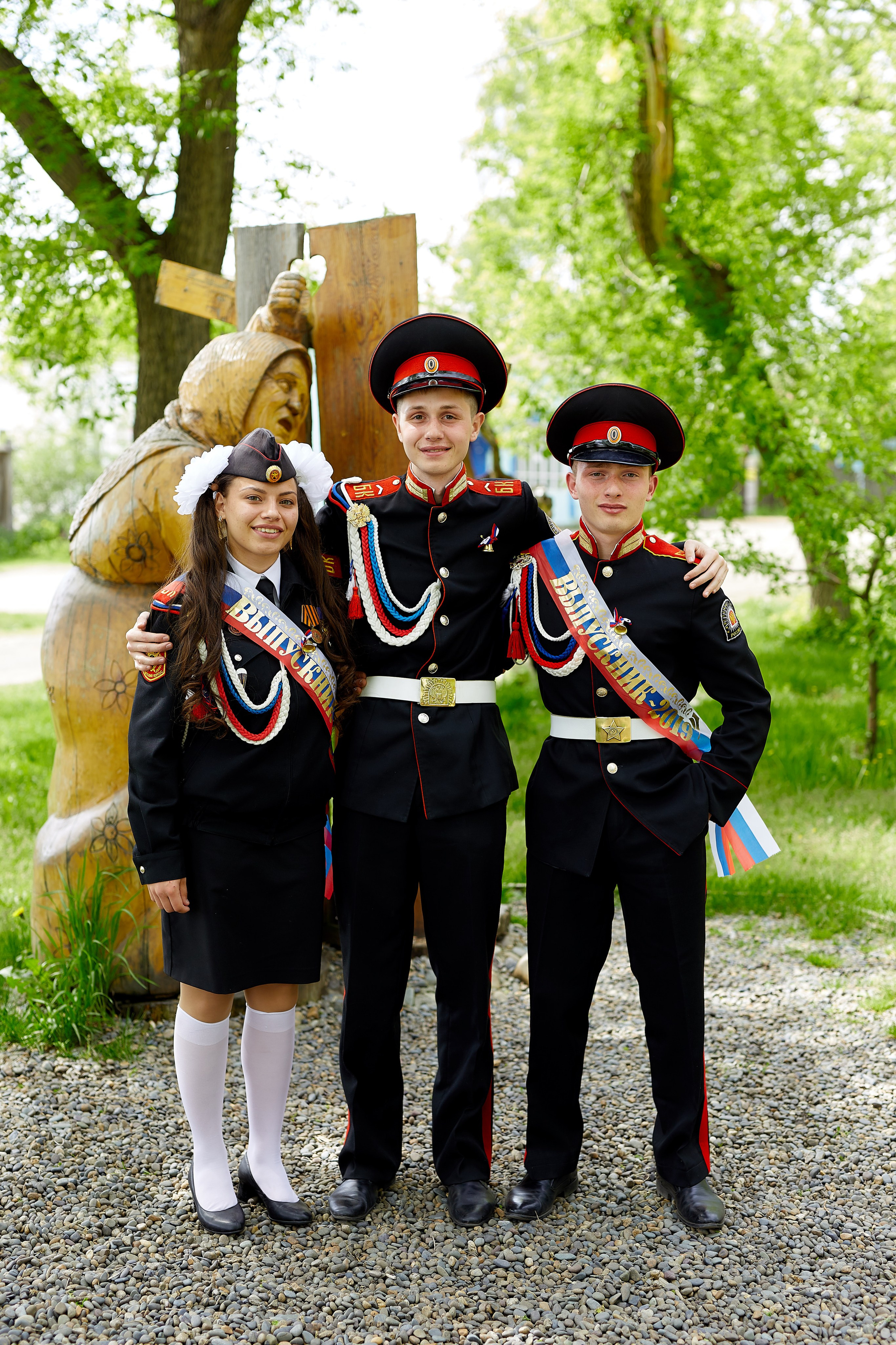 Кадеты последний звонок. Фотограф Вячеслав Фарунин