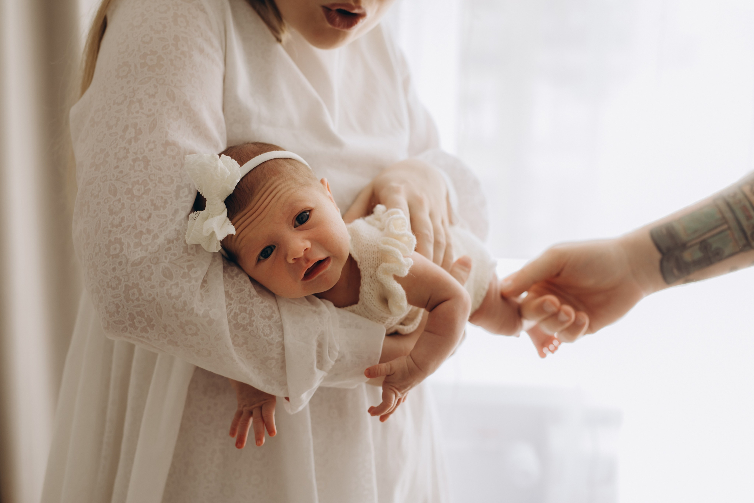 Василиса 23 дня. Фотограф новорождённых Newborn Москва